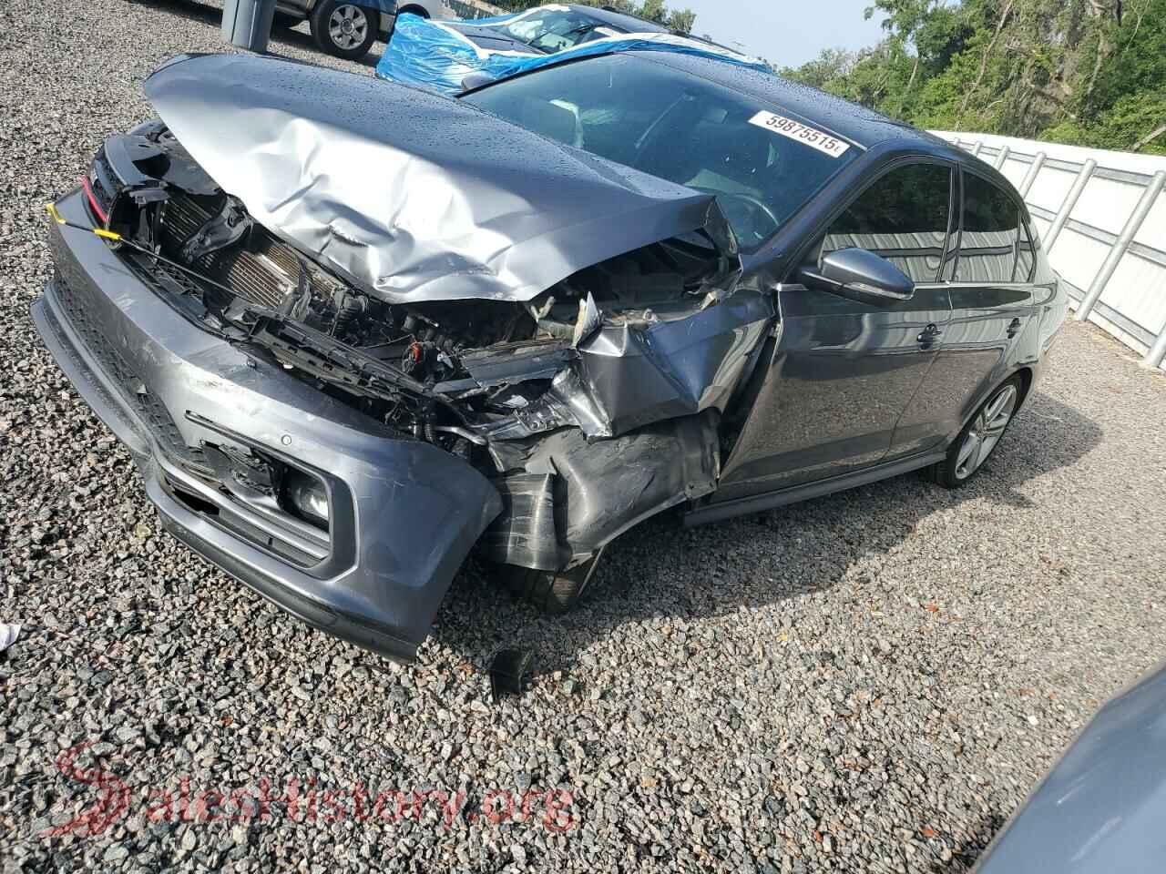 2017 VOLKSWAGEN JETTA — VIN 3VW4T7AJ0HM353028