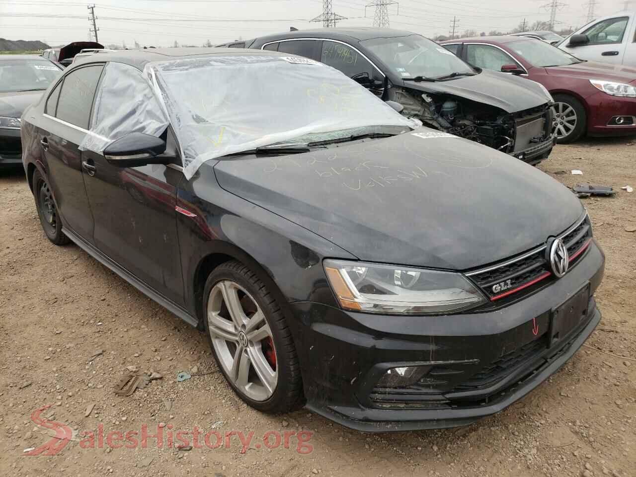 2017 VOLKSWAGEN JETTA — VIN 3VW4T7AJ1HM413141