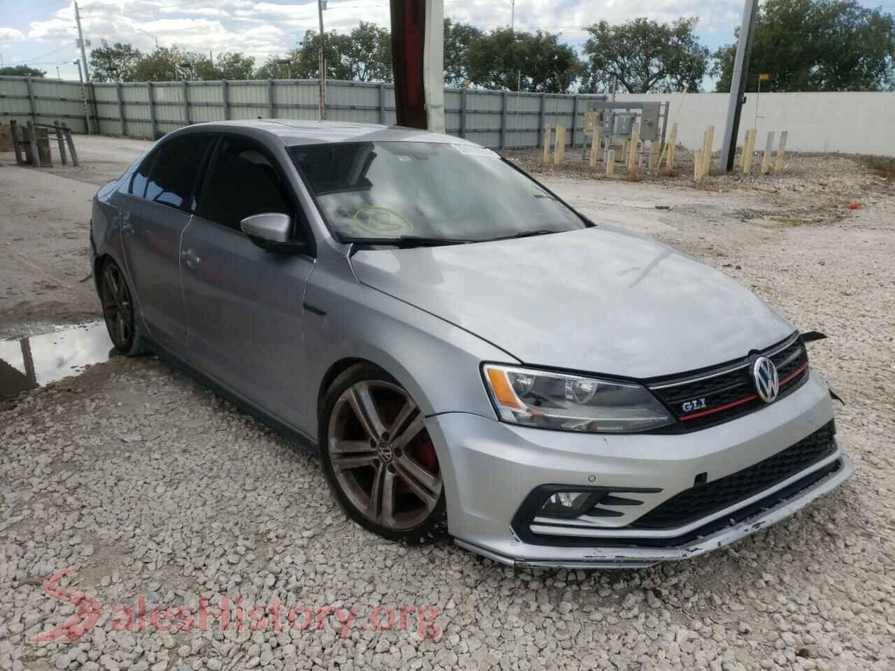 2016 VOLKSWAGEN JETTA — VIN 3VW4T7AJ3GM333743