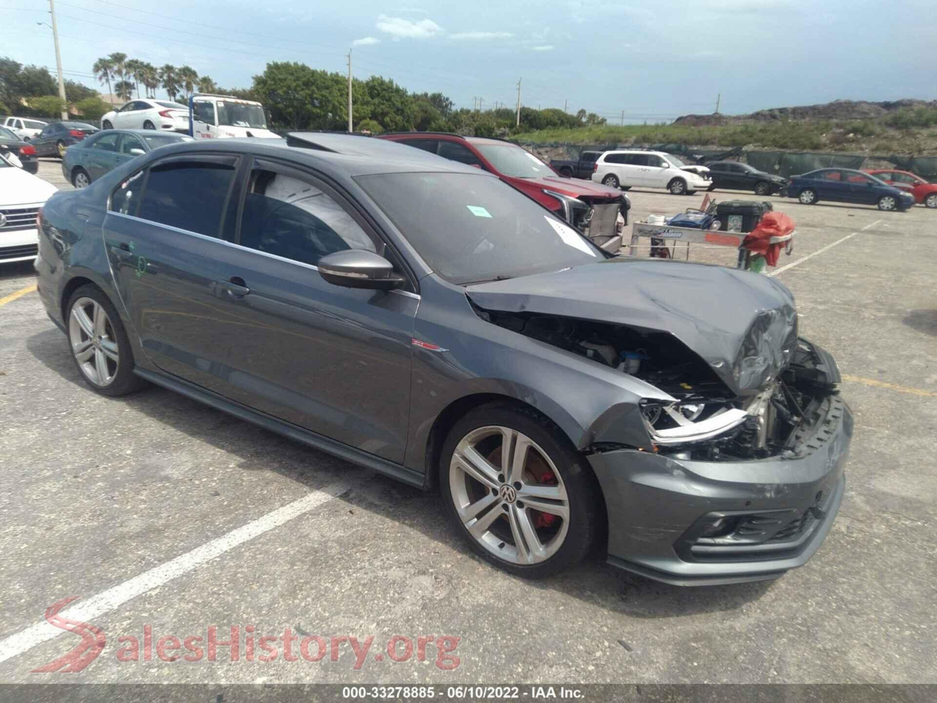 2017 VOLKSWAGEN JETTA — VIN 3VW4T7AJ4HM340654