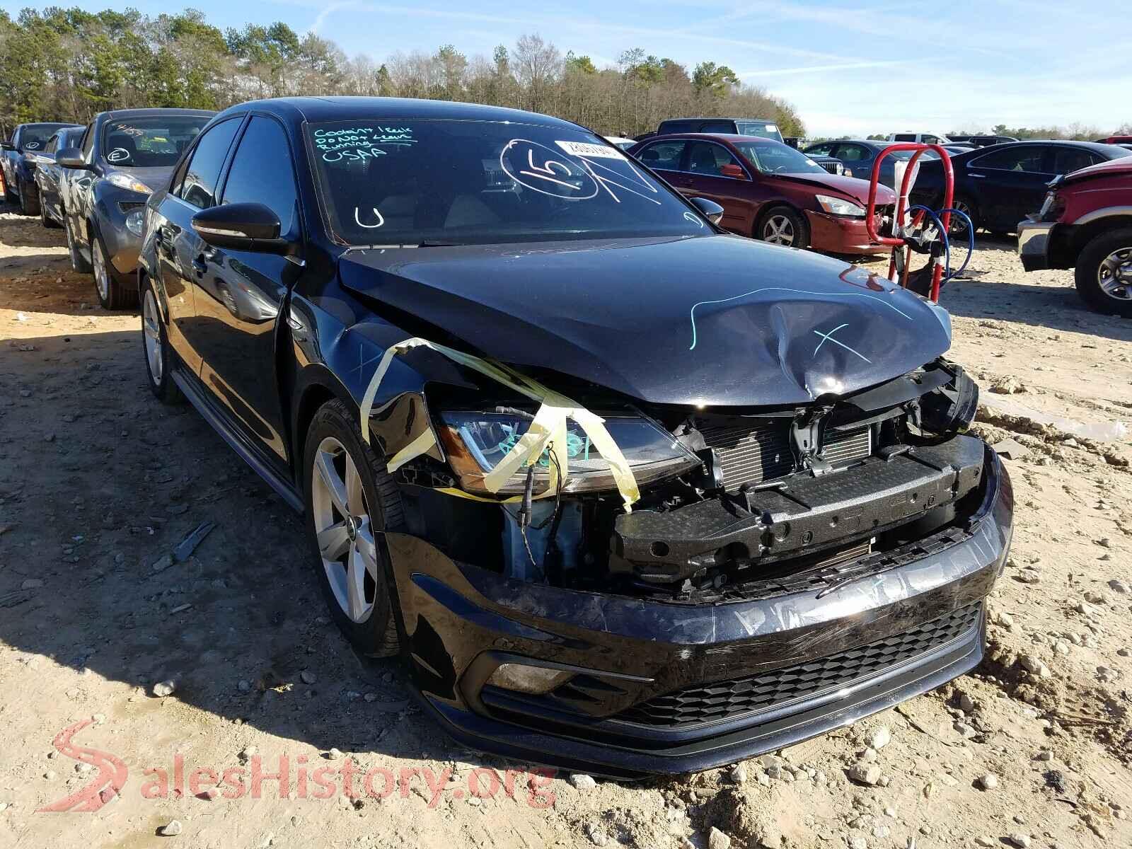 2017 VOLKSWAGEN JETTA — VIN 3VW4T7AJ4HM413618