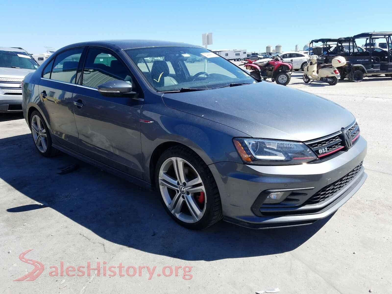 2016 VOLKSWAGEN JETTA — VIN 3VW4T7AJ6GM320291