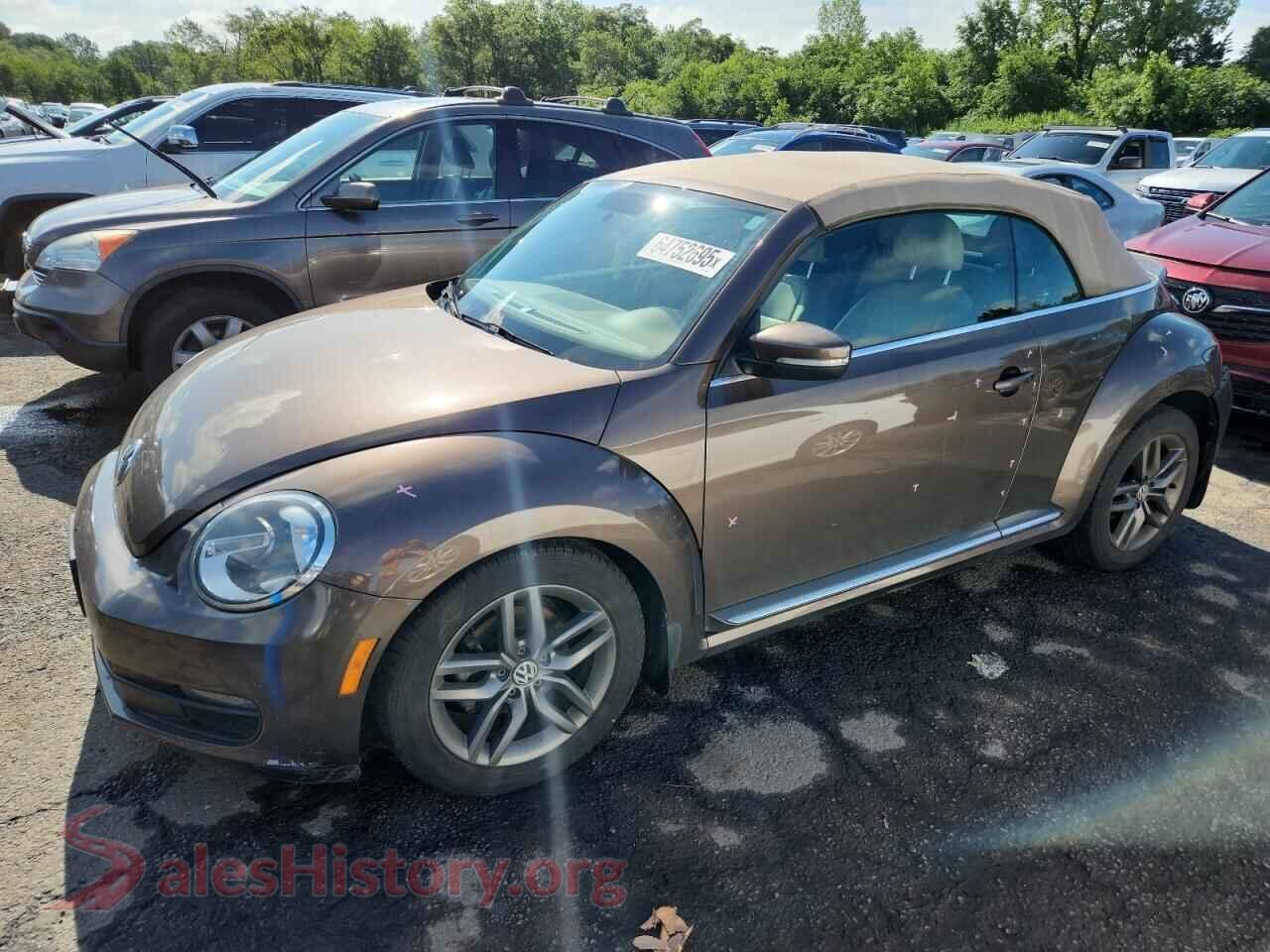 2014 VOLKSWAGEN BEETLE — VIN 3VW517AT6EM818886