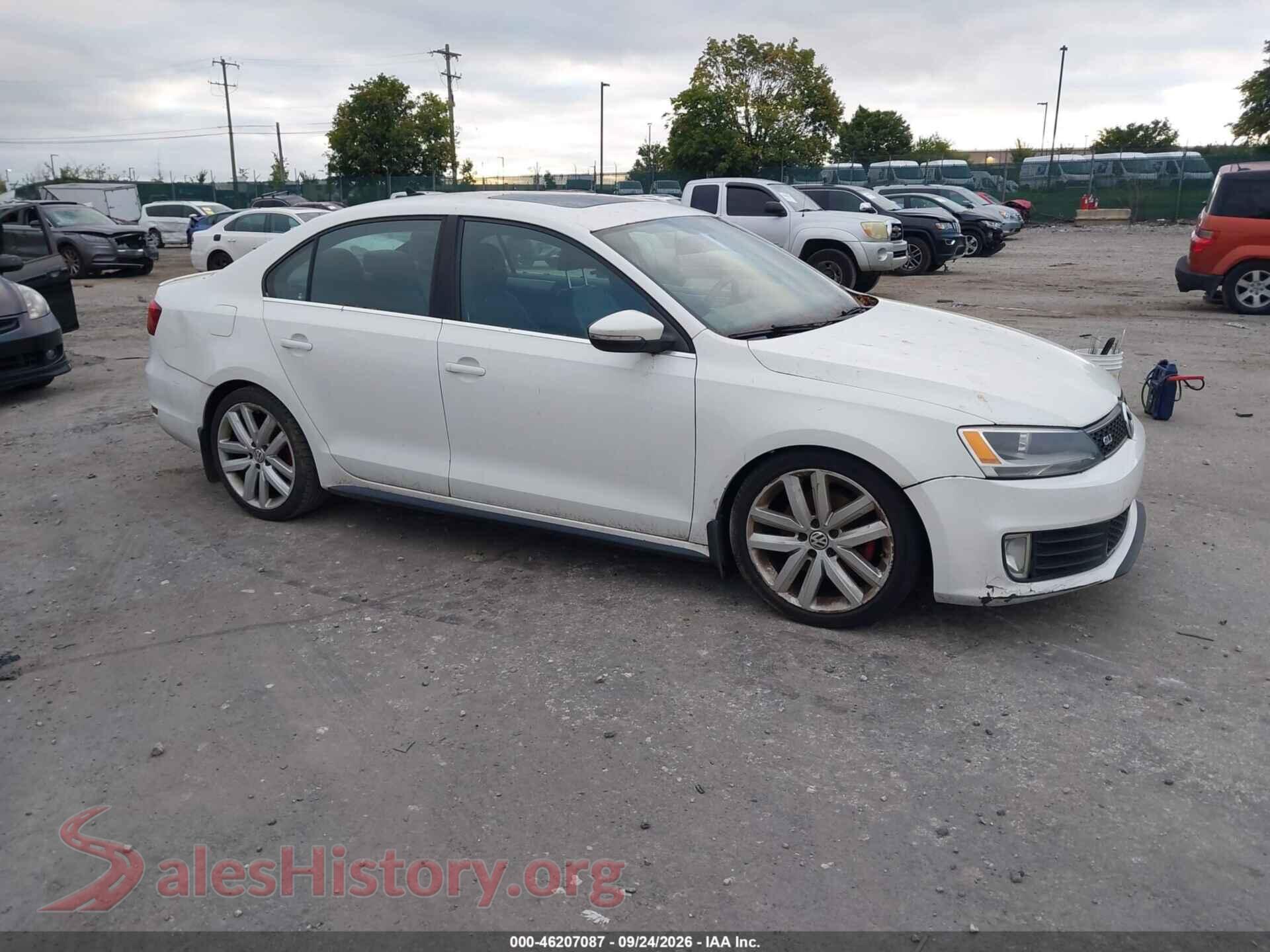 2013 VOLKSWAGEN GLI — VIN 3VW5A7AJ0DM230009