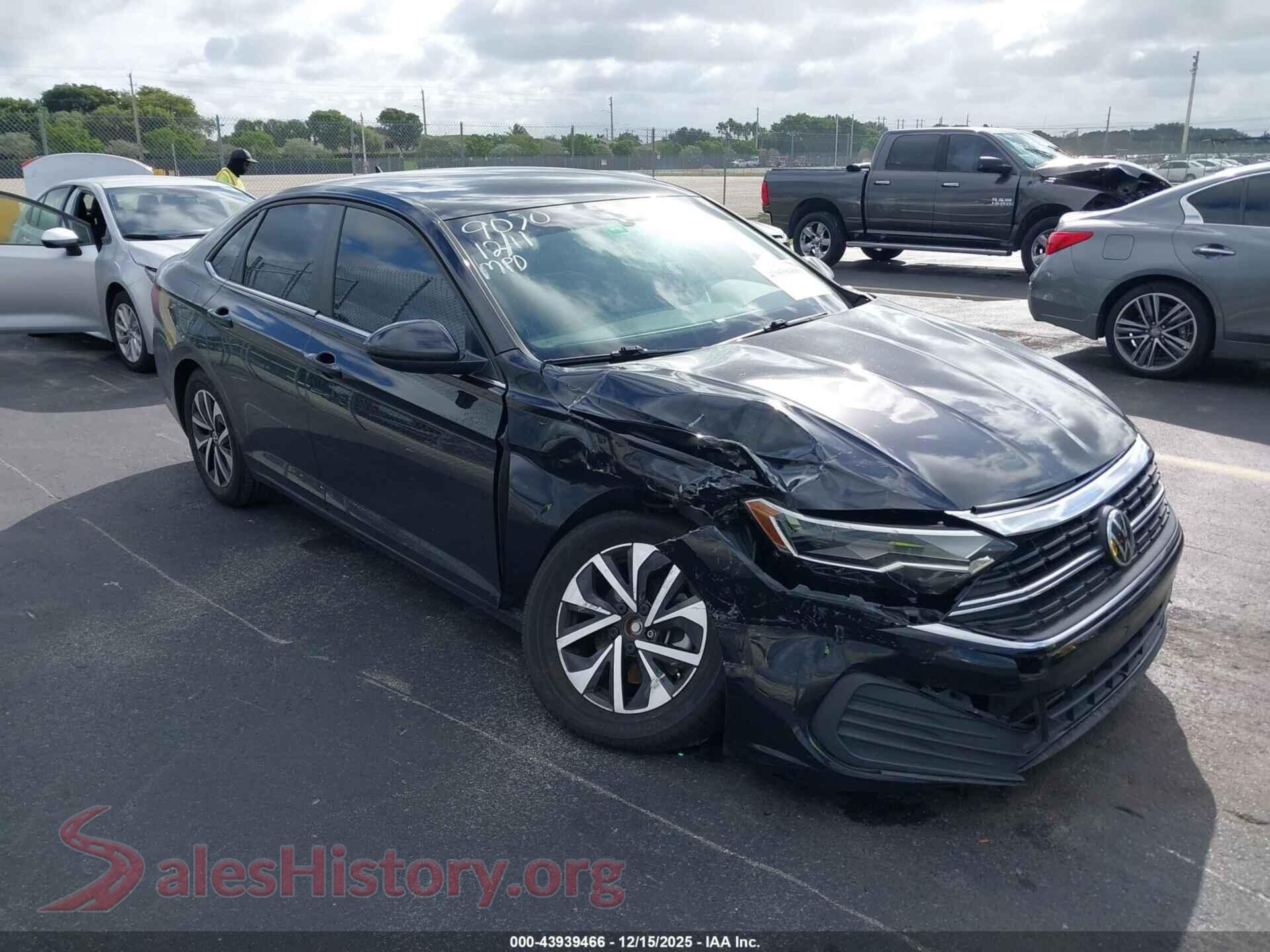 2023 VOLKSWAGEN JETTA — VIN 3VW5M7BUXPM009070