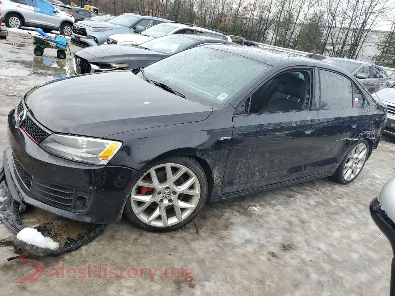 2014 VOLKSWAGEN JETTA — VIN 3VW5T7AJ2EM312206