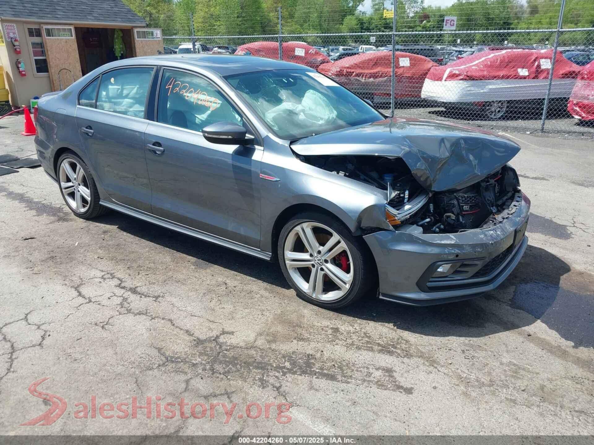 2017 VOLKSWAGEN JETTA — VIN 3VW5T7AJ3HM253445