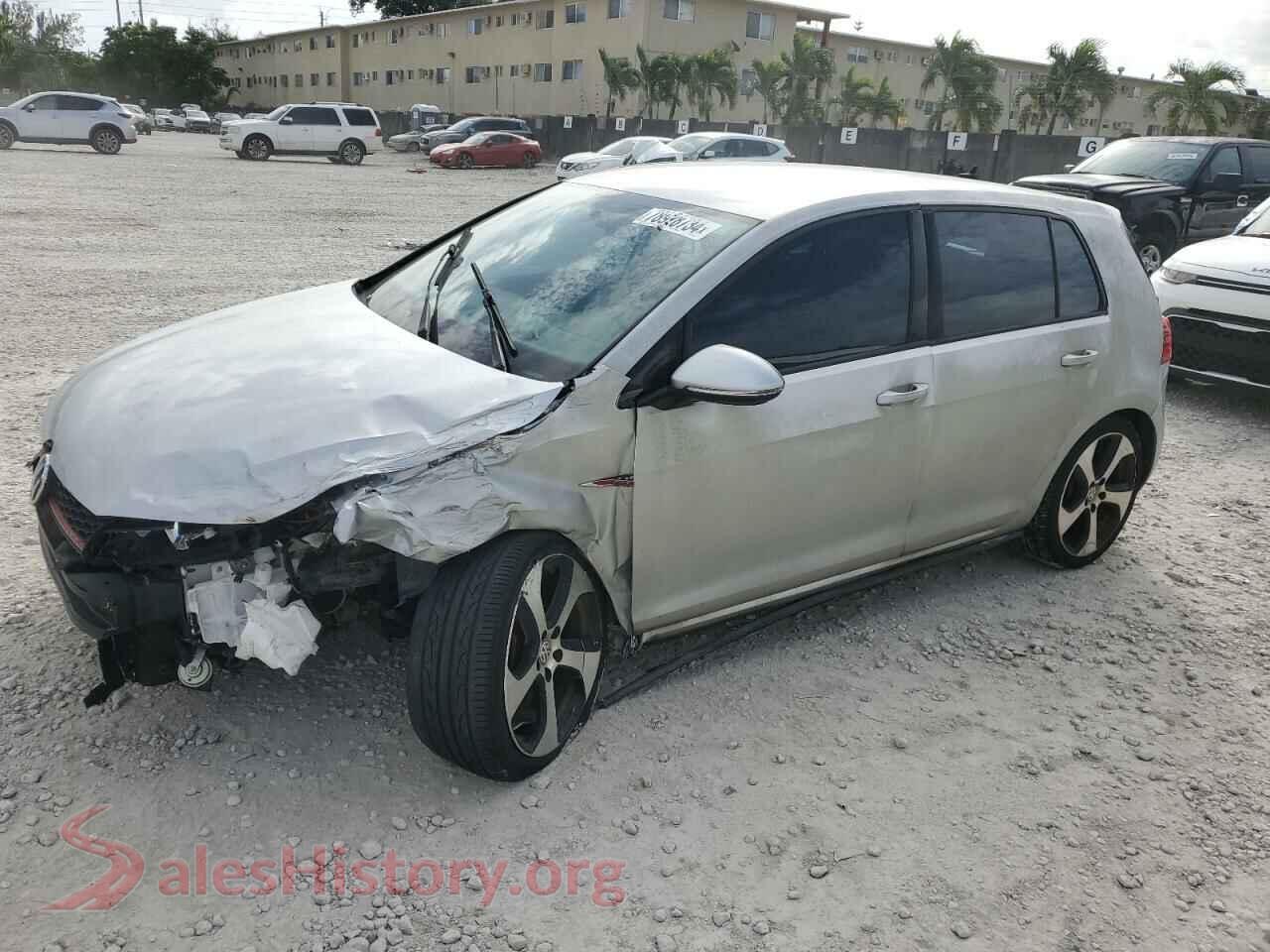 2017 VOLKSWAGEN GTI — VIN 3VW5T7AU8HM057205