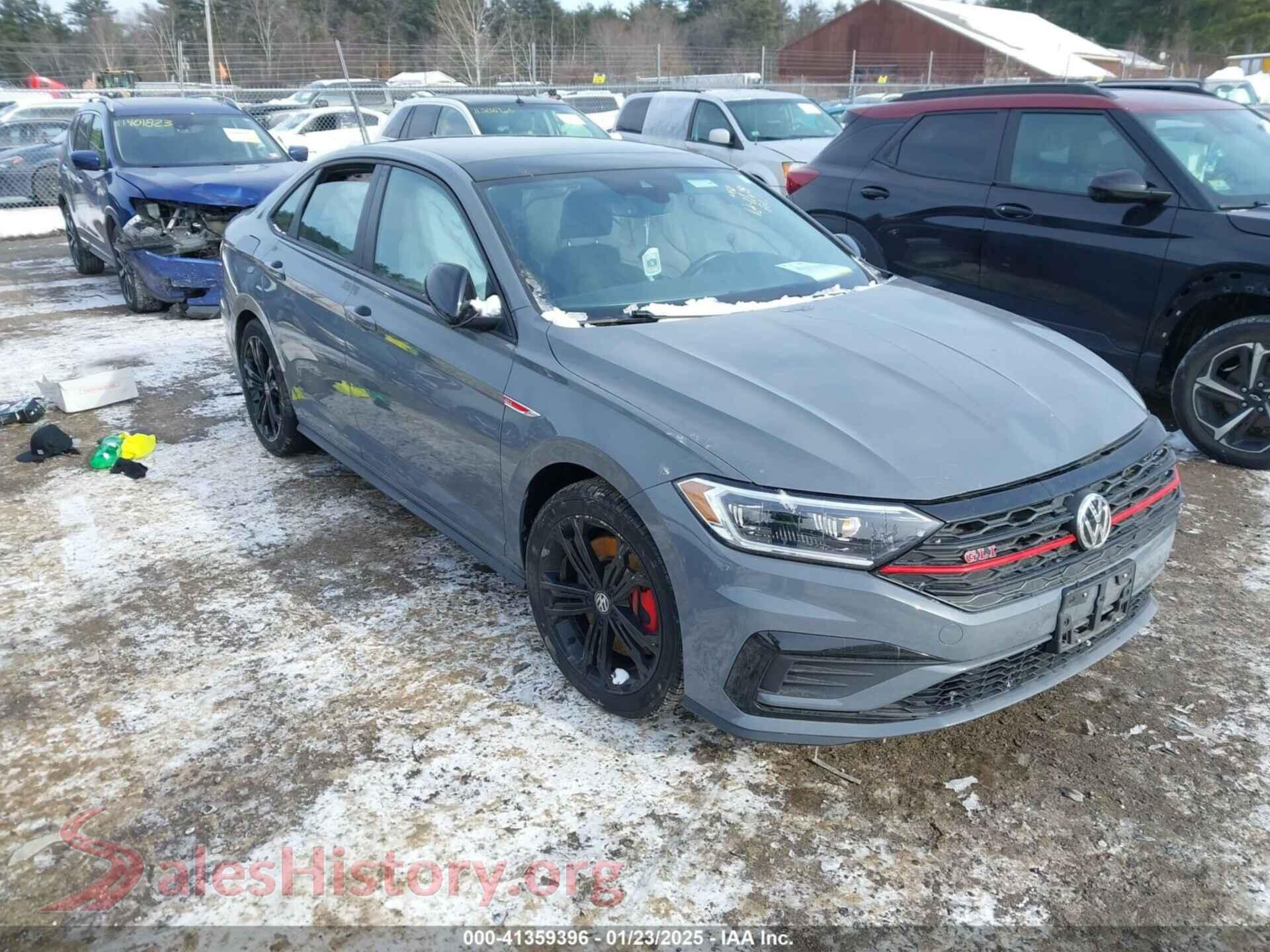 2021 VOLKSWAGEN JETTA GLI — VIN 3VW5T7BUXMM092966