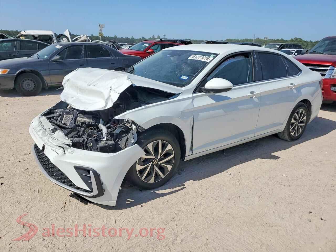 2025 VOLKSWAGEN JETTA — VIN 3VW5X7BU1SM049683