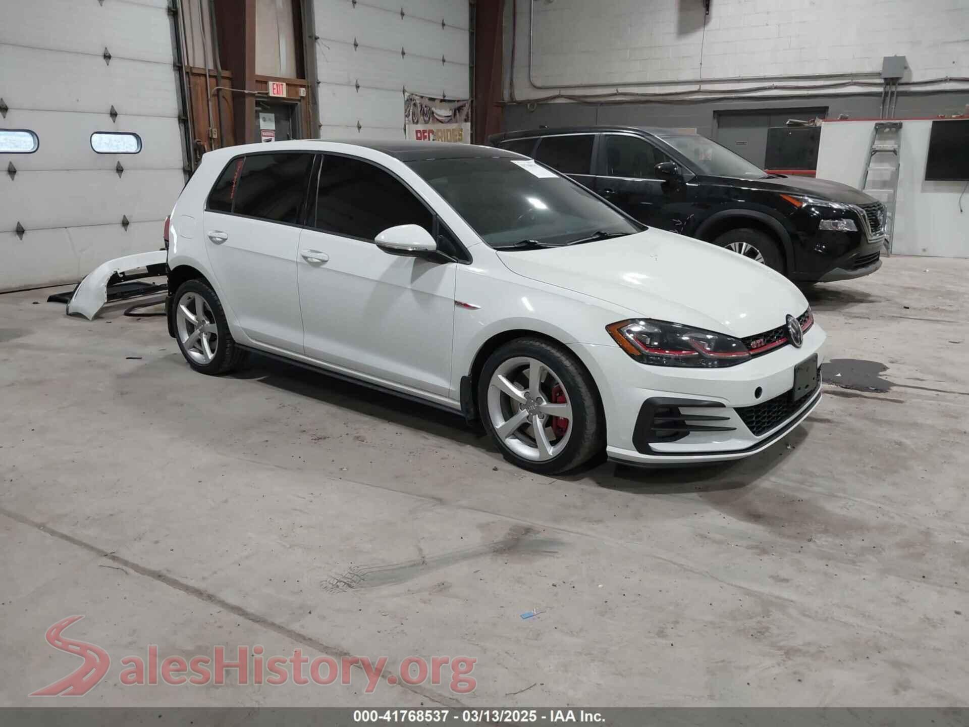 2020 VOLKSWAGEN GOLF GTI — VIN 3VW6T7AU9LM016269