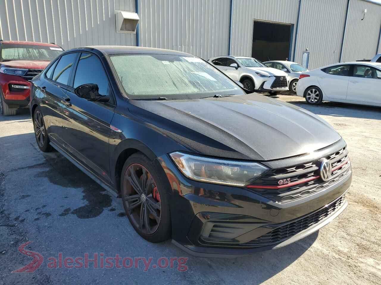 2019 VOLKSWAGEN JETTA — VIN 3VW6T7BU0KM181608
