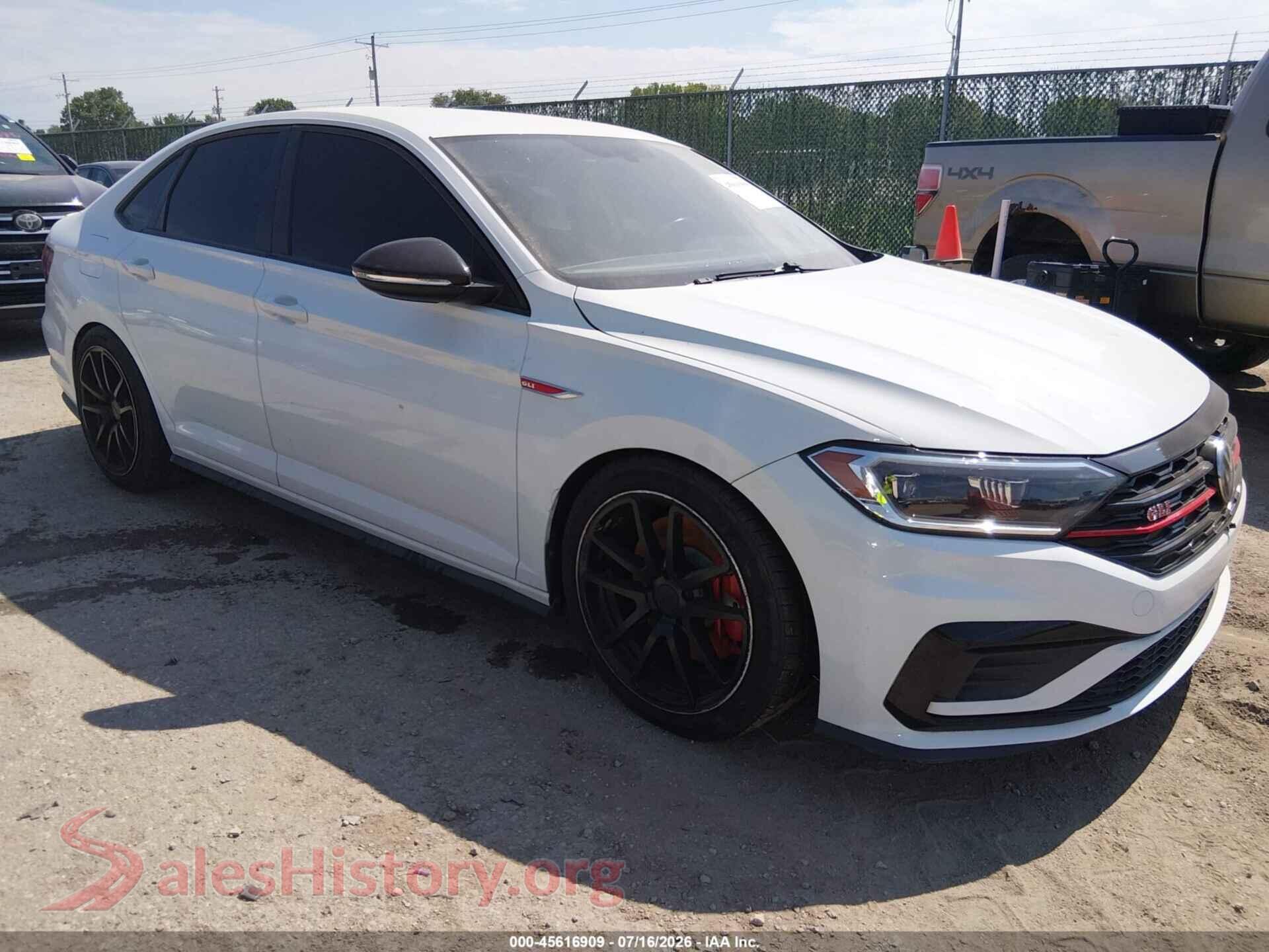 2020 VOLKSWAGEN JETTA GLI — VIN 3VW6T7BU0LM085902
