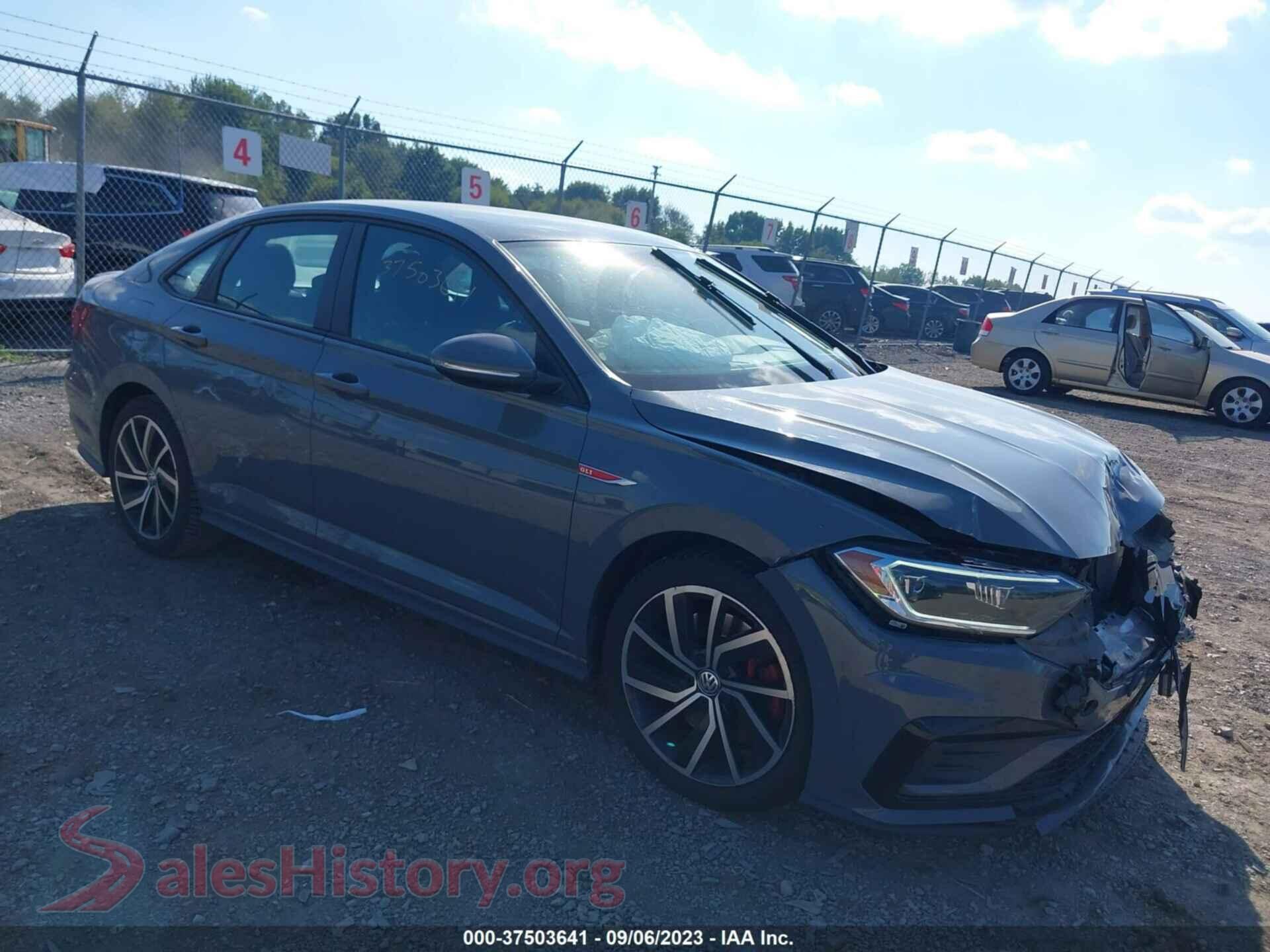 2020 VOLKSWAGEN JETTA GLI — VIN 3VW6T7BU3LM012801