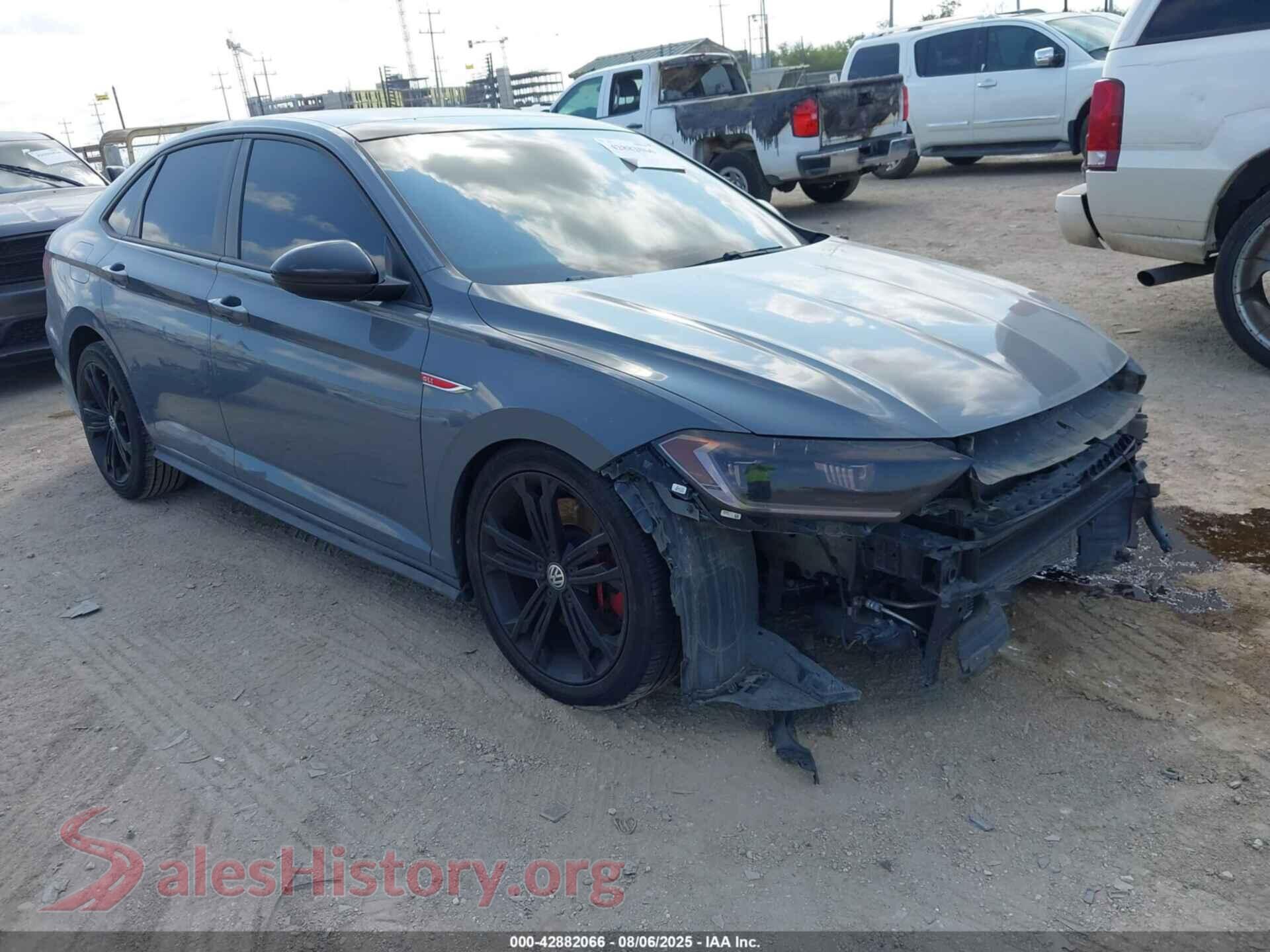 2020 VOLKSWAGEN JETTA GLI — VIN 3VW6T7BU3LM106189