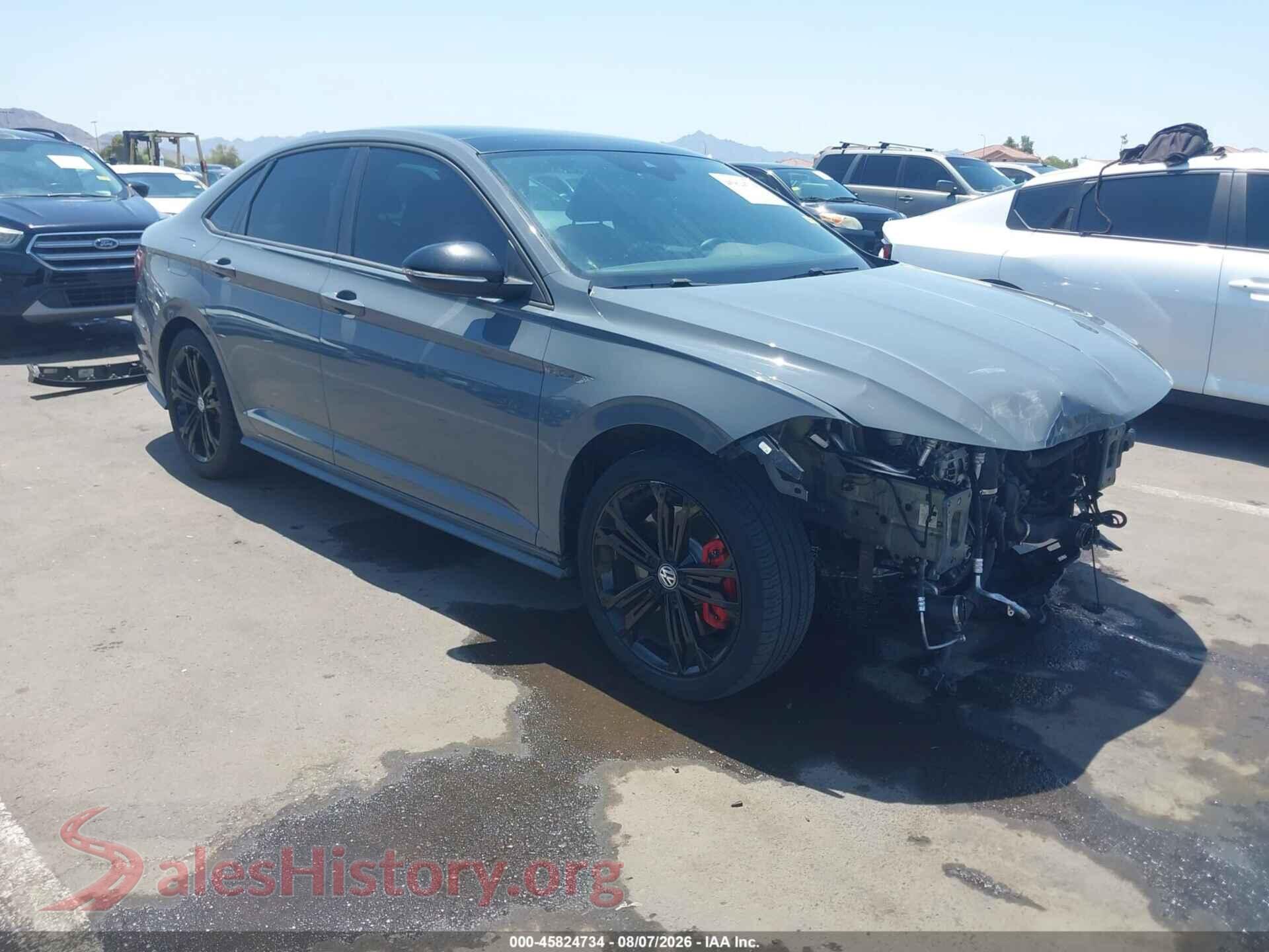 2021 VOLKSWAGEN JETTA GLI — VIN 3VW6T7BU6MM071231