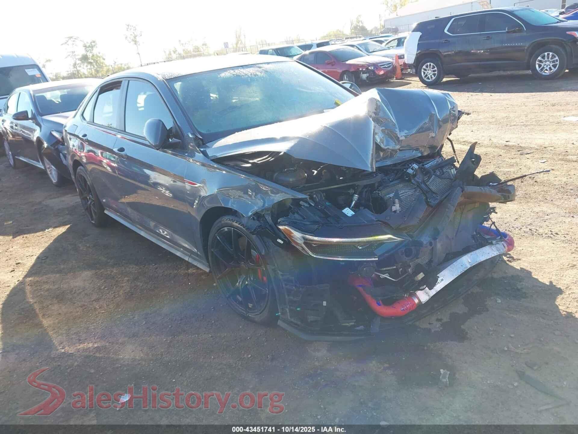 2019 VOLKSWAGEN JETTA GLI — VIN 3VW6T7BU9KM263269