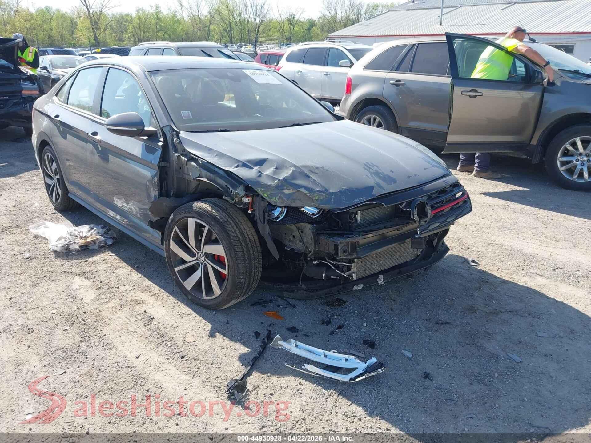 2021 VOLKSWAGEN JETTA GLI — VIN 3VW6T7BU9MM003702