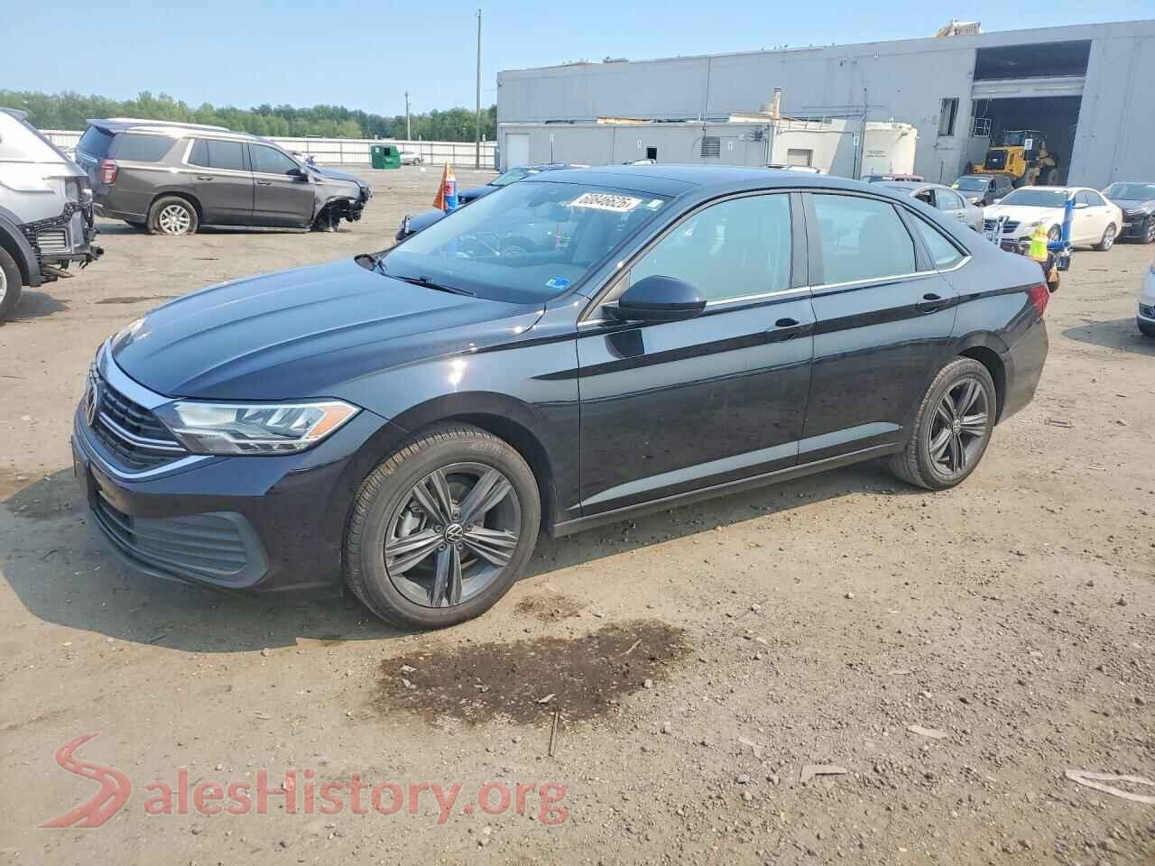 2022 VOLKSWAGEN JETTA — VIN 3VW7M7BU0NM007673