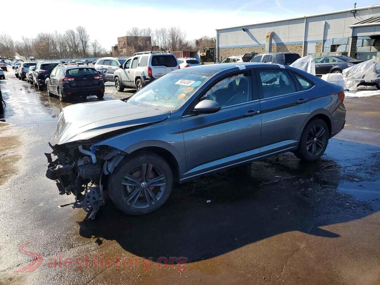 2022 VOLKSWAGEN JETTA — VIN 3VW7M7BU0NM013666
