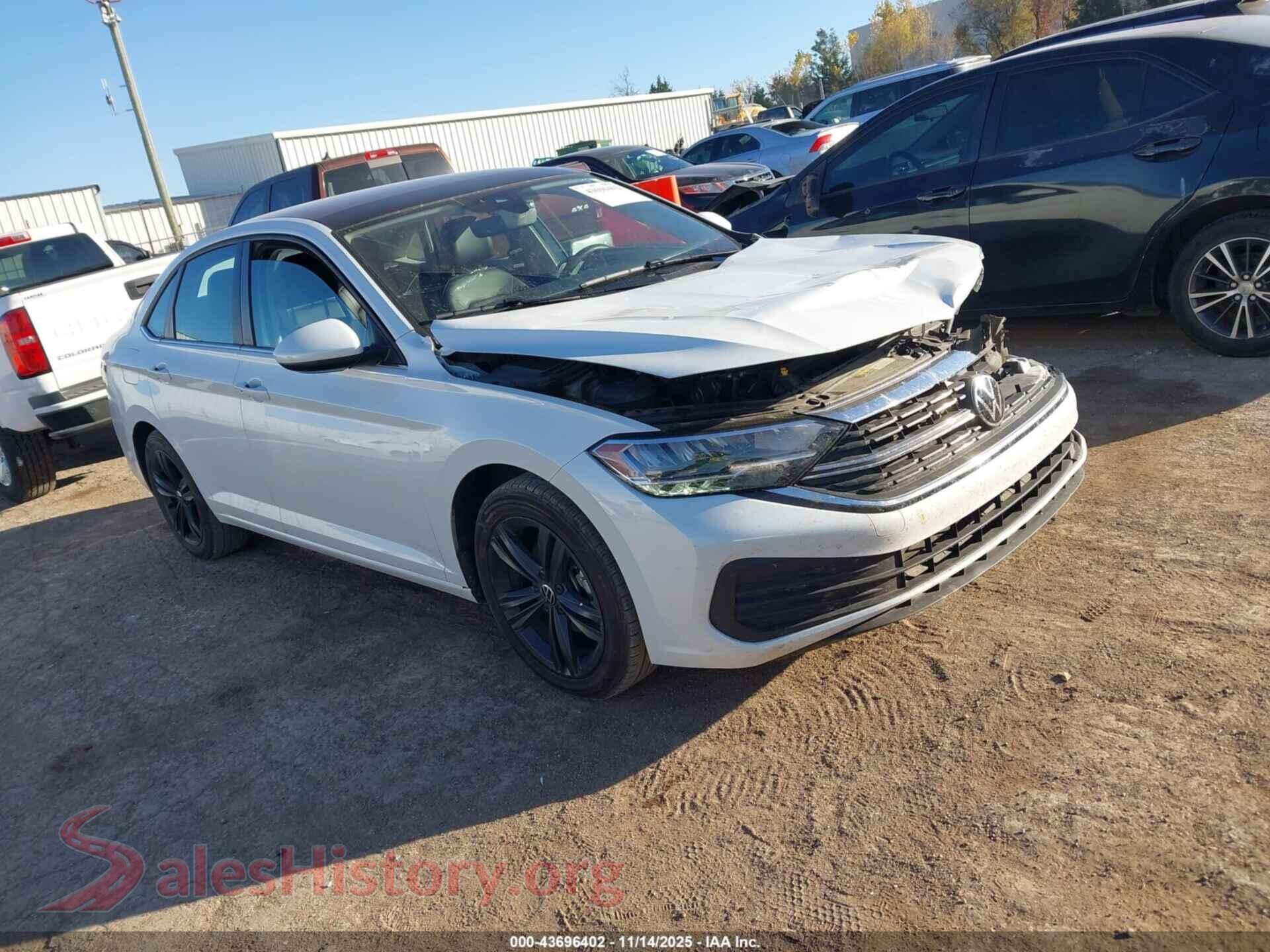 2024 VOLKSWAGEN JETTA — VIN 3VW7M7BU0RM046446