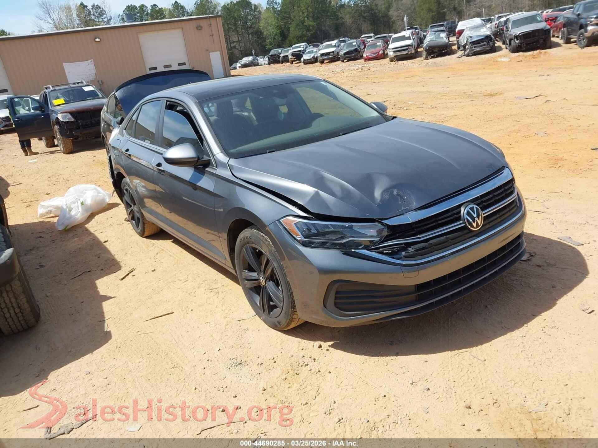 2023 VOLKSWAGEN JETTA — VIN 3VW7M7BU1PM060143