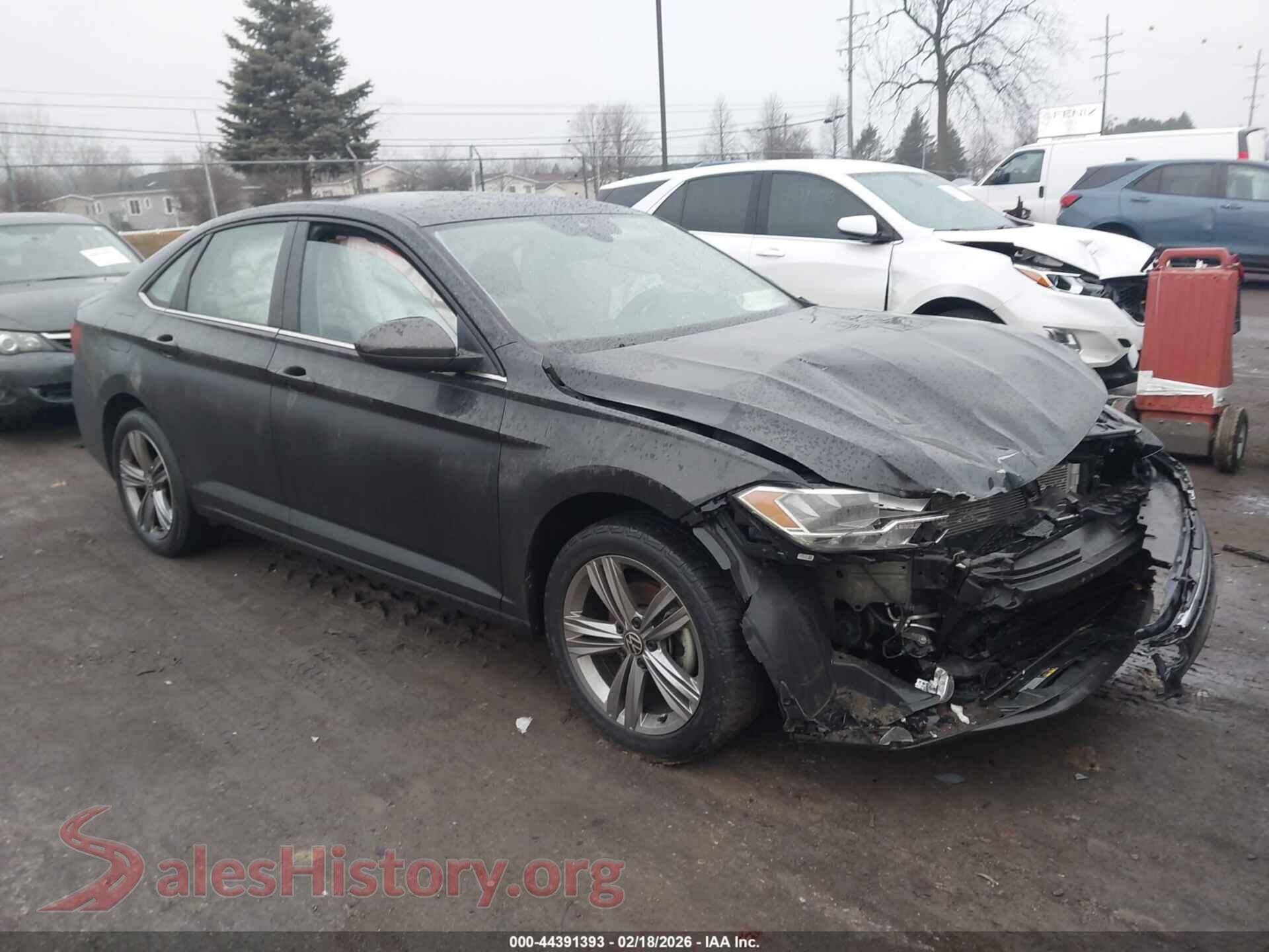 2022 VOLKSWAGEN JETTA — VIN 3VW7M7BU2NM011921