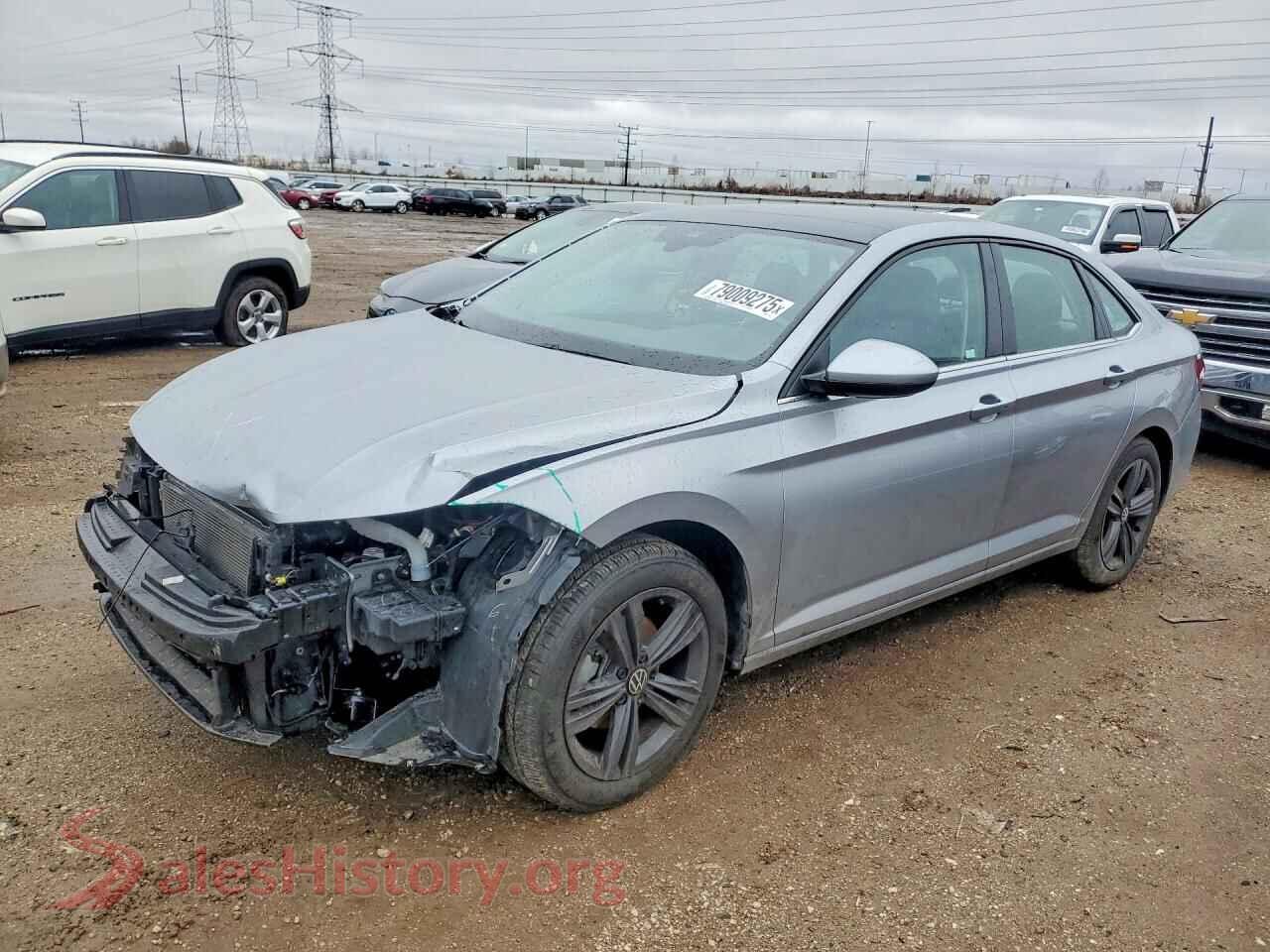 2022 VOLKSWAGEN JETTA — VIN 3VW7M7BU3NM024418