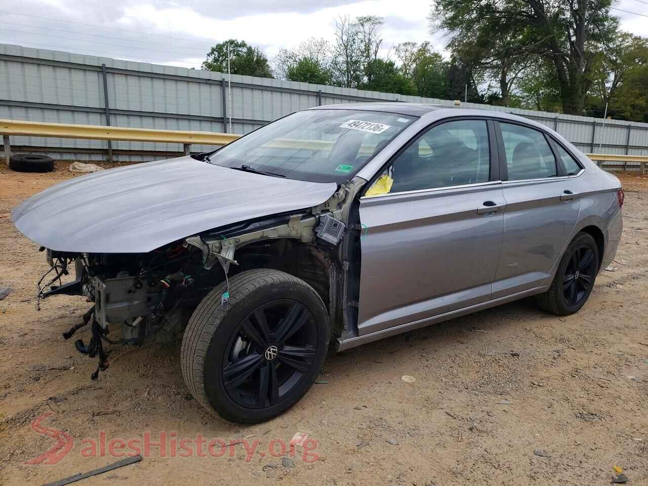 2022 VOLKSWAGEN JETTA — VIN 3VW7M7BU4NM014352