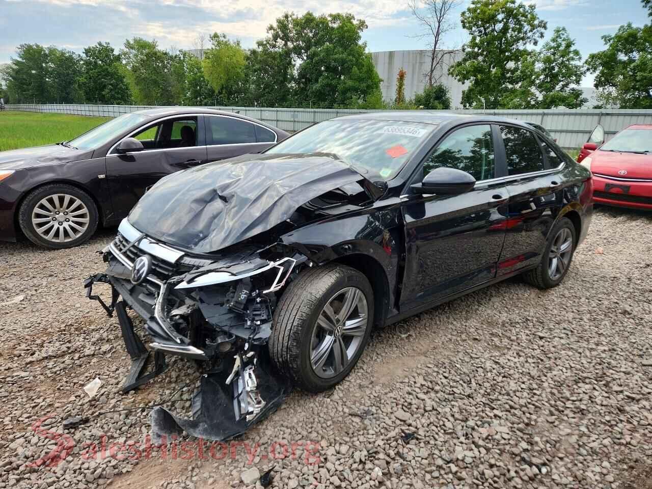 2024 VOLKSWAGEN JETTA — VIN 3VW7M7BU4RM027835