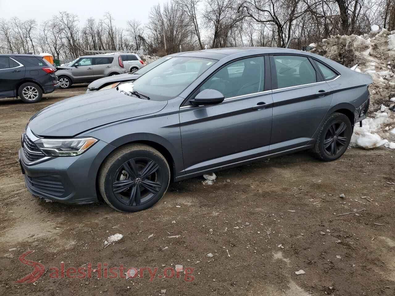 2022 VOLKSWAGEN JETTA — VIN 3VW7M7BU6NM013252