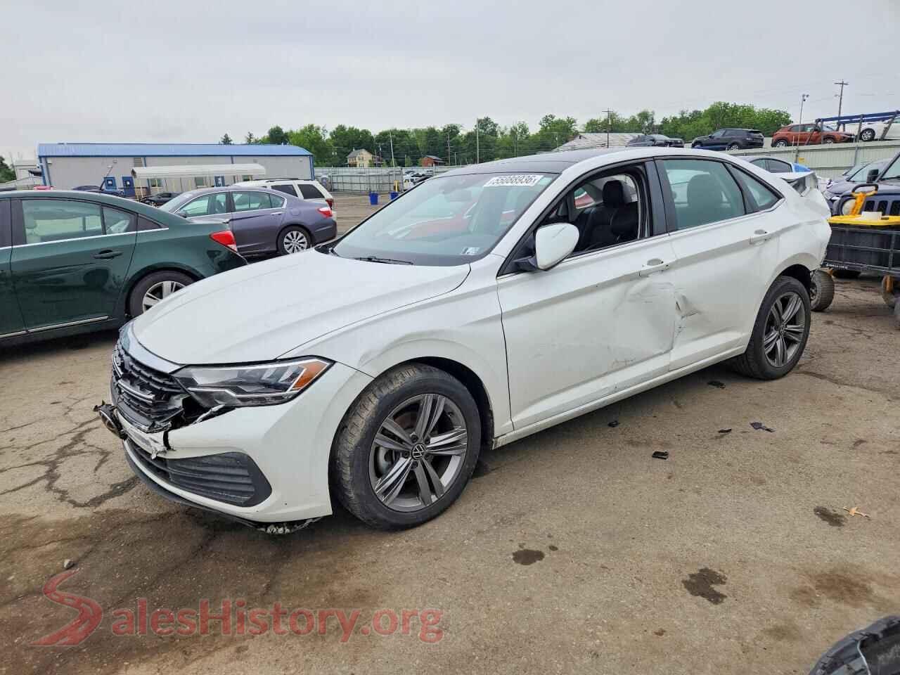 2022 VOLKSWAGEN JETTA — VIN 3VW7M7BU9NM031485