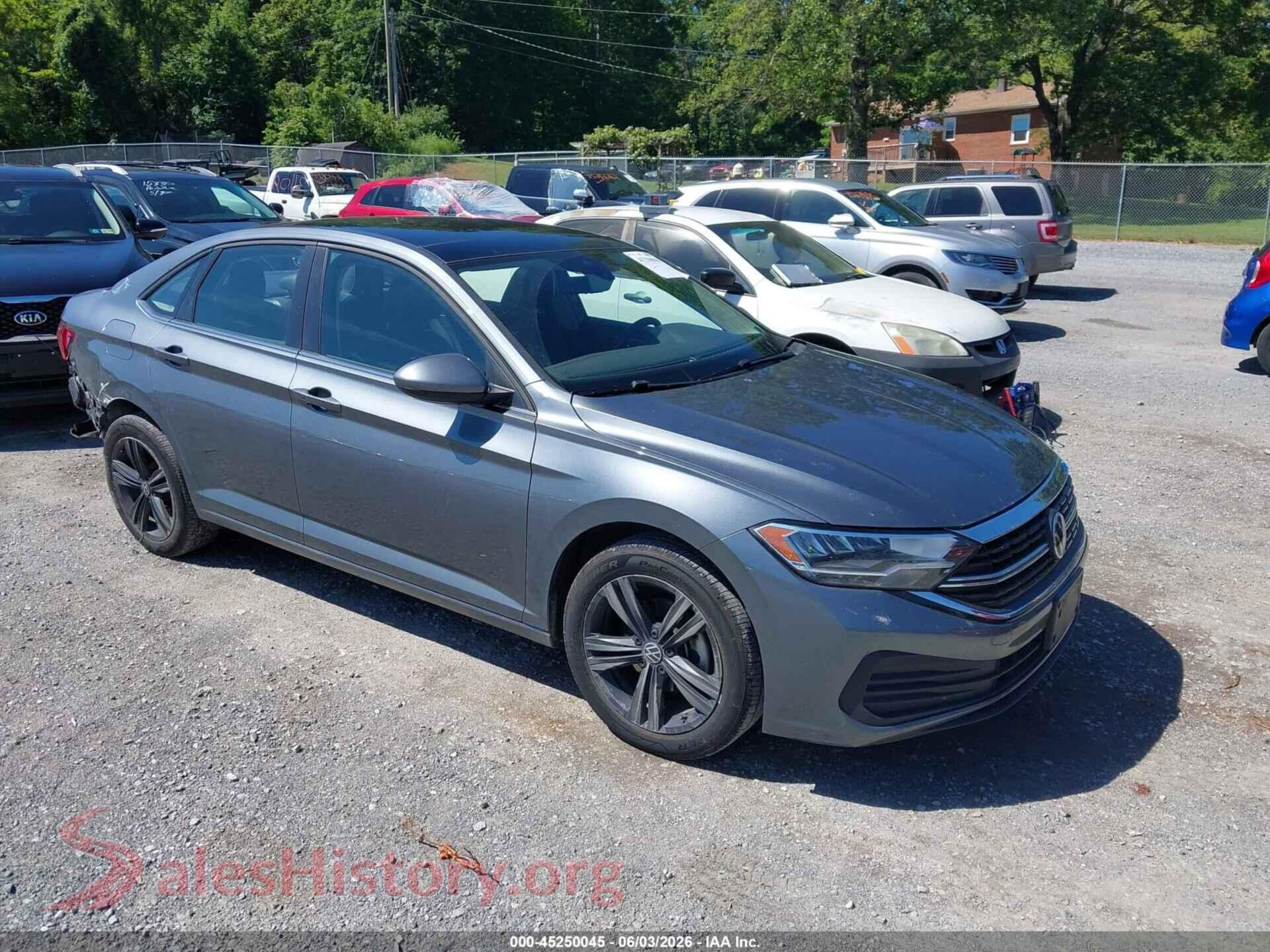 2023 VOLKSWAGEN JETTA — VIN 3VW7M7BU9PM040156