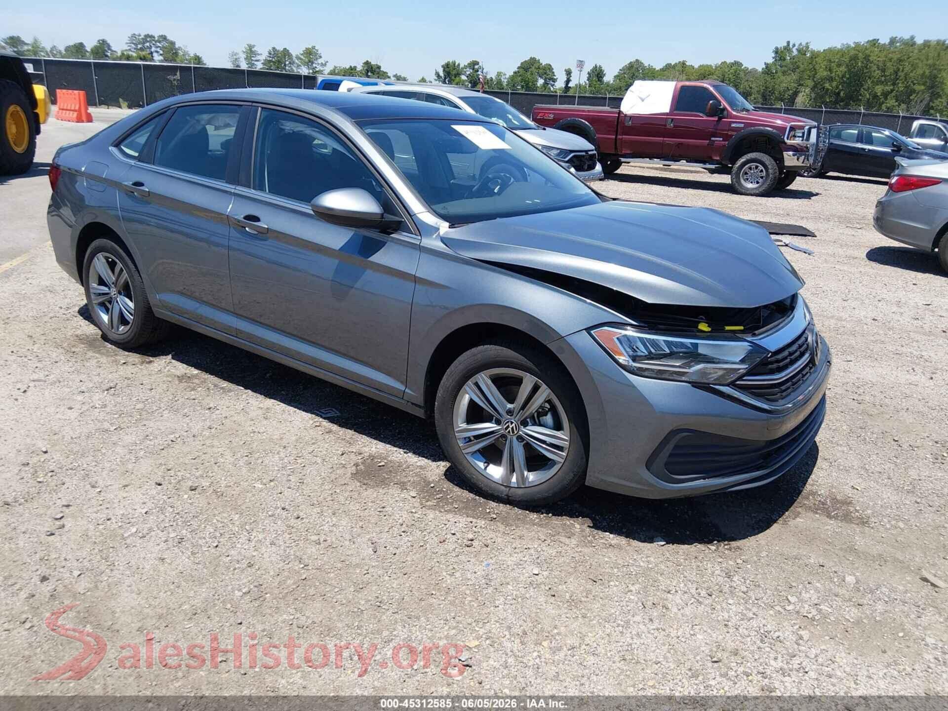 2024 VOLKSWAGEN JETTA — VIN 3VW7M7BUXRM065912