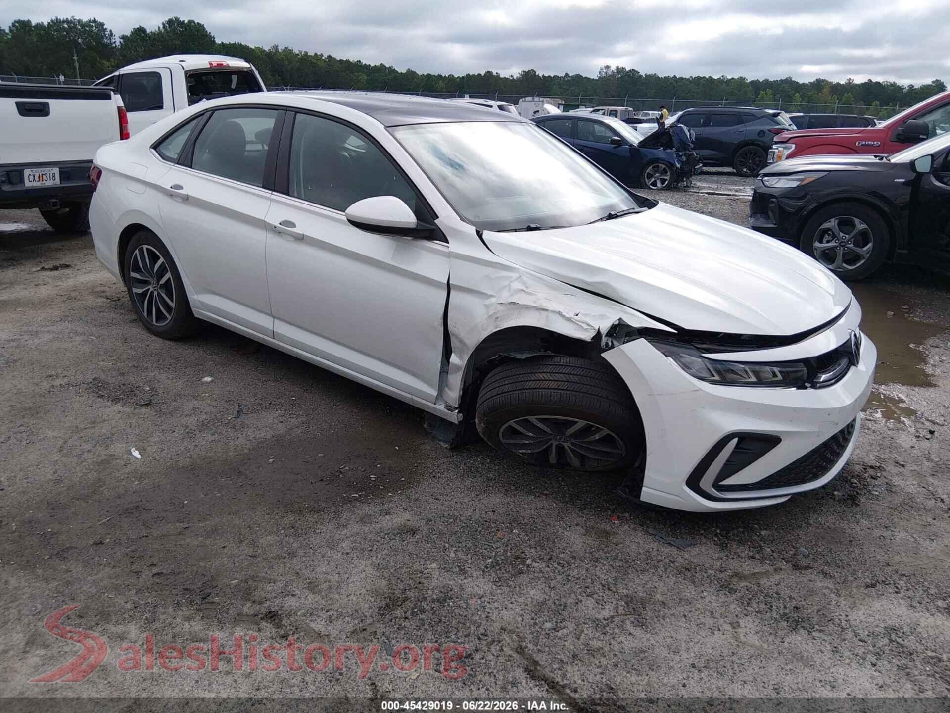 2026 VOLKSWAGEN JETTA — VIN 3VW7W7BU1TM015031