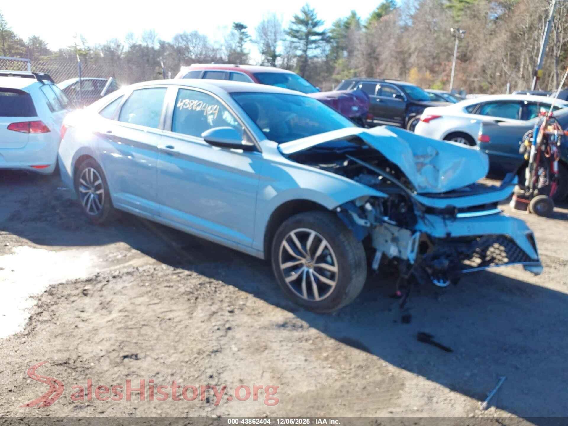 2025 VOLKSWAGEN JETTA — VIN 3VW7X7BU2SM051709