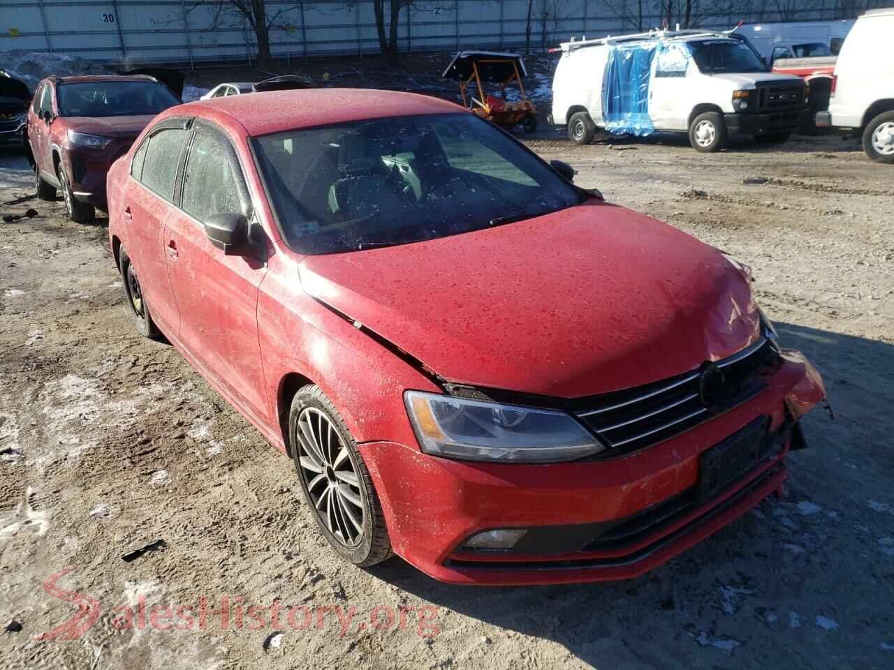 2016 VOLKSWAGEN JETTA — VIN 3VWB17AJ1GM268873