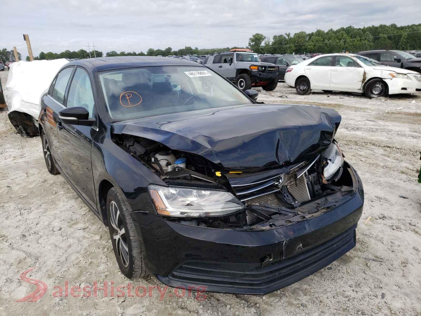 2017 VOLKSWAGEN JETTA — VIN 3VWB67AJ1HM294439