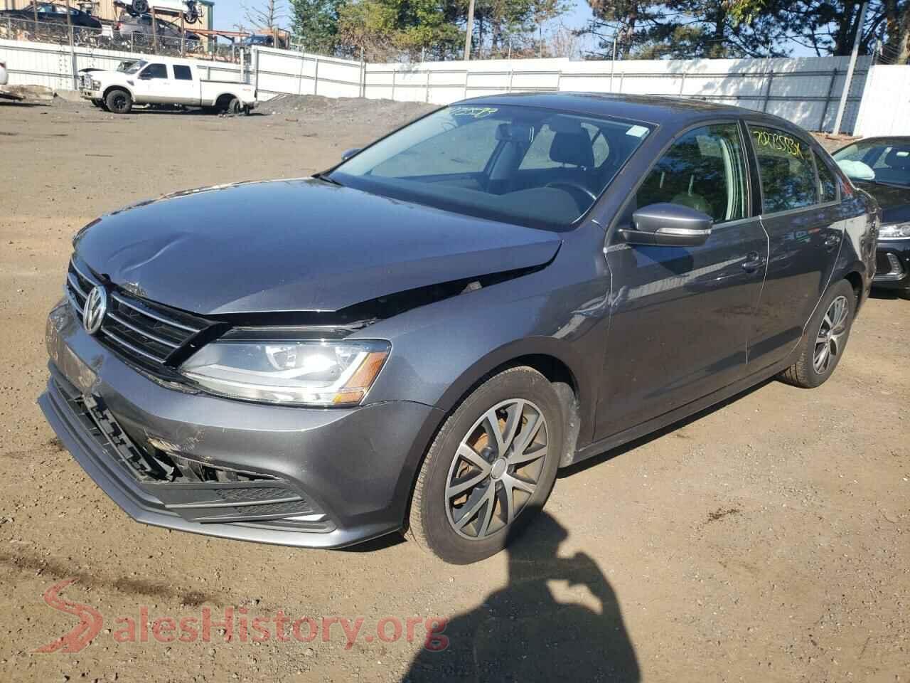2017 VOLKSWAGEN JETTA — VIN 3VWB67AJ2HM405306