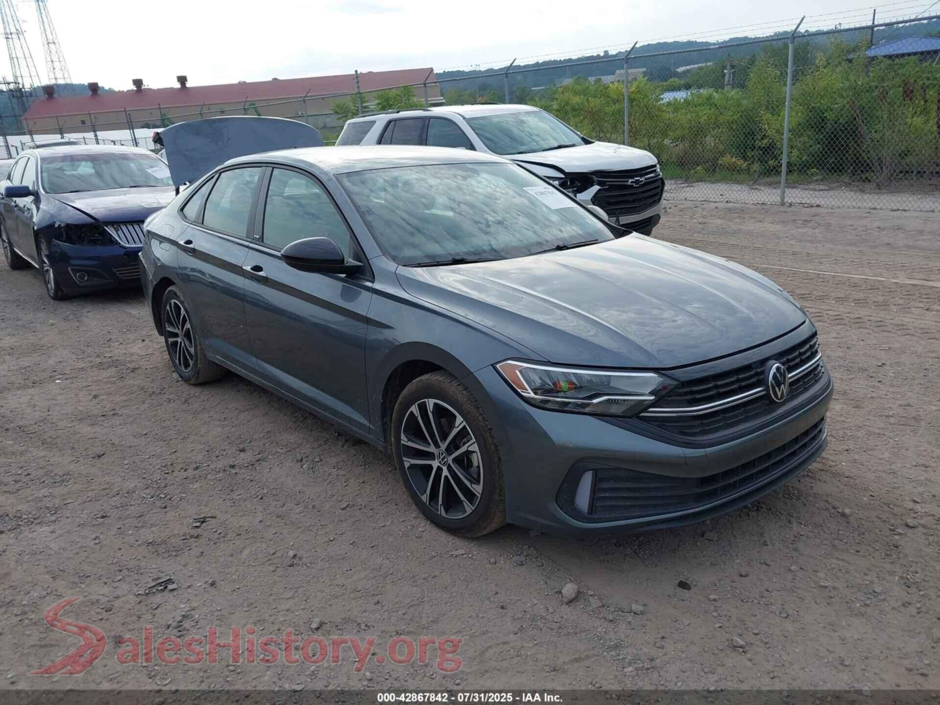 2023 VOLKSWAGEN JETTA — VIN 3VWBM7BU2PM039229