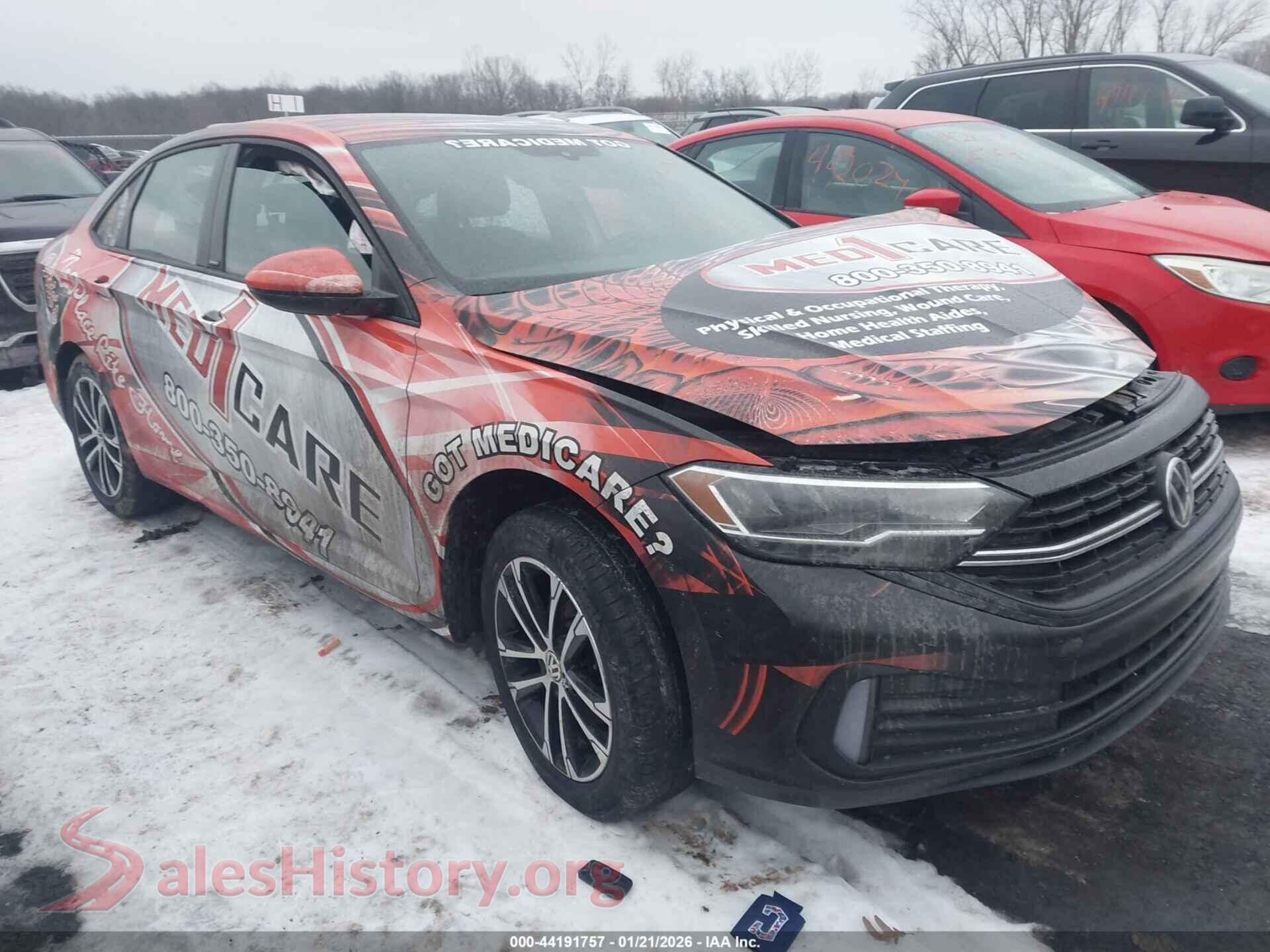 2023 VOLKSWAGEN JETTA — VIN 3VWBM7BU3PM013660