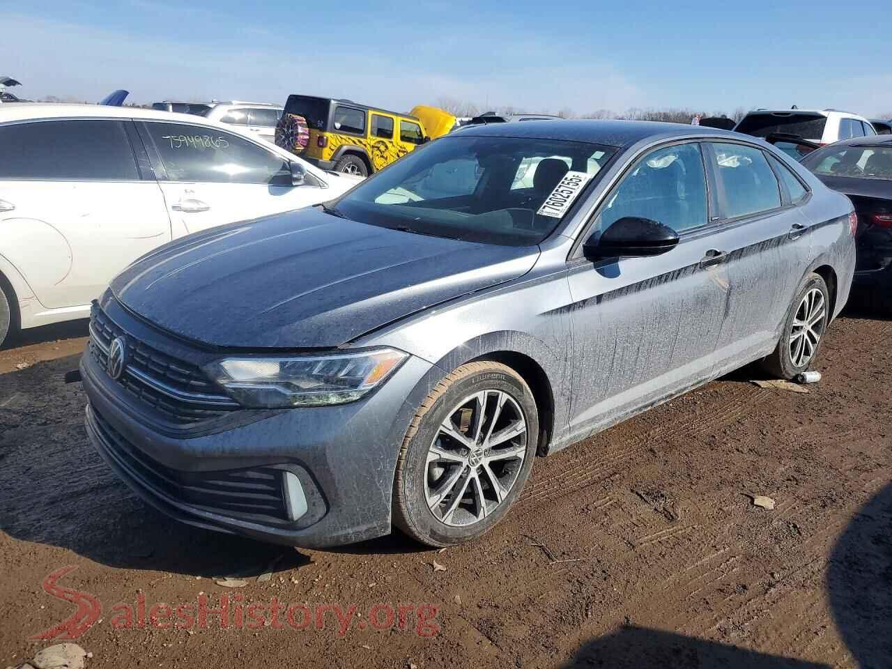 2023 VOLKSWAGEN JETTA — VIN 3VWBM7BU5PM020092