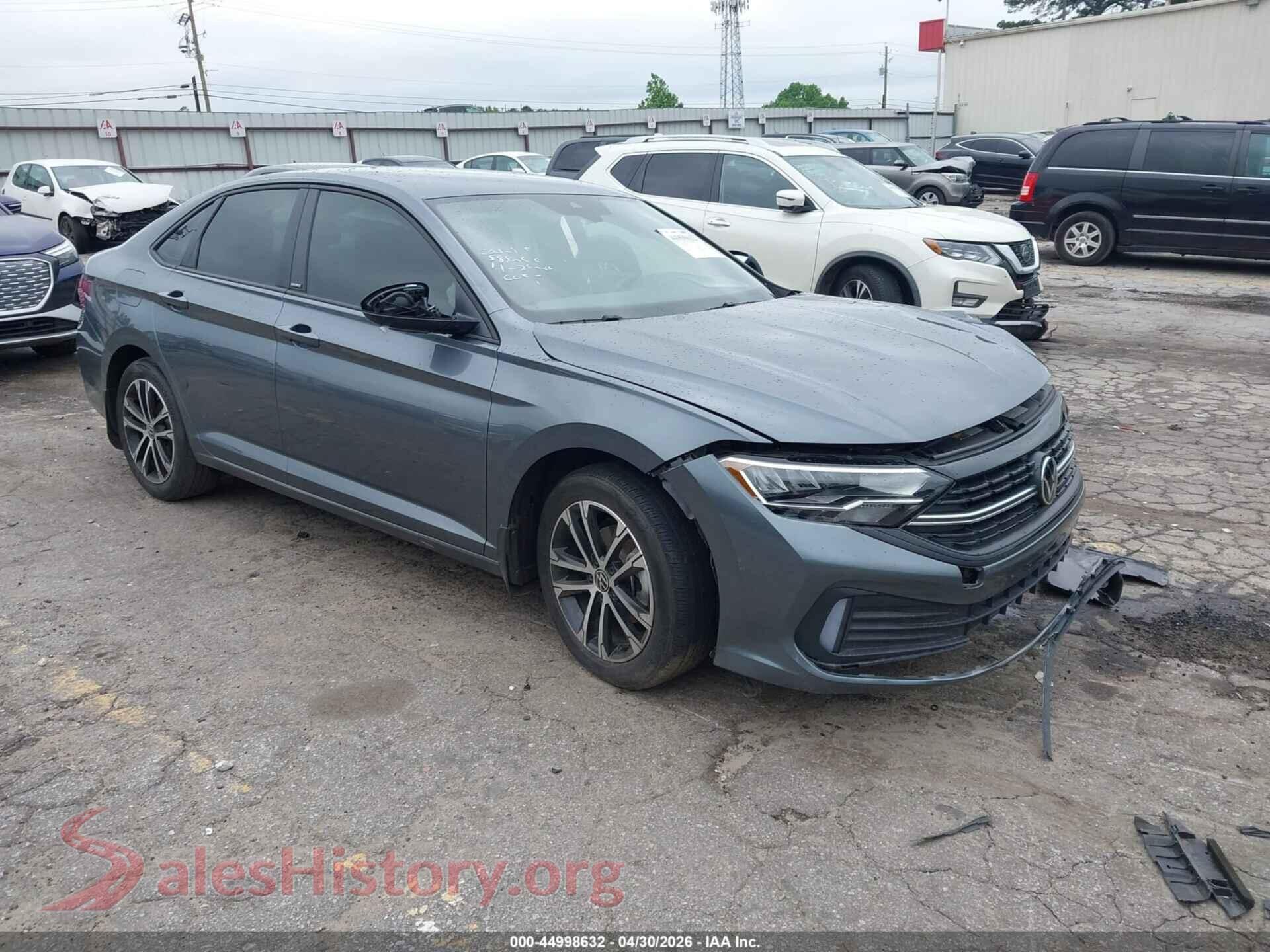 2023 VOLKSWAGEN JETTA — VIN 3VWBM7BU6PM032588
