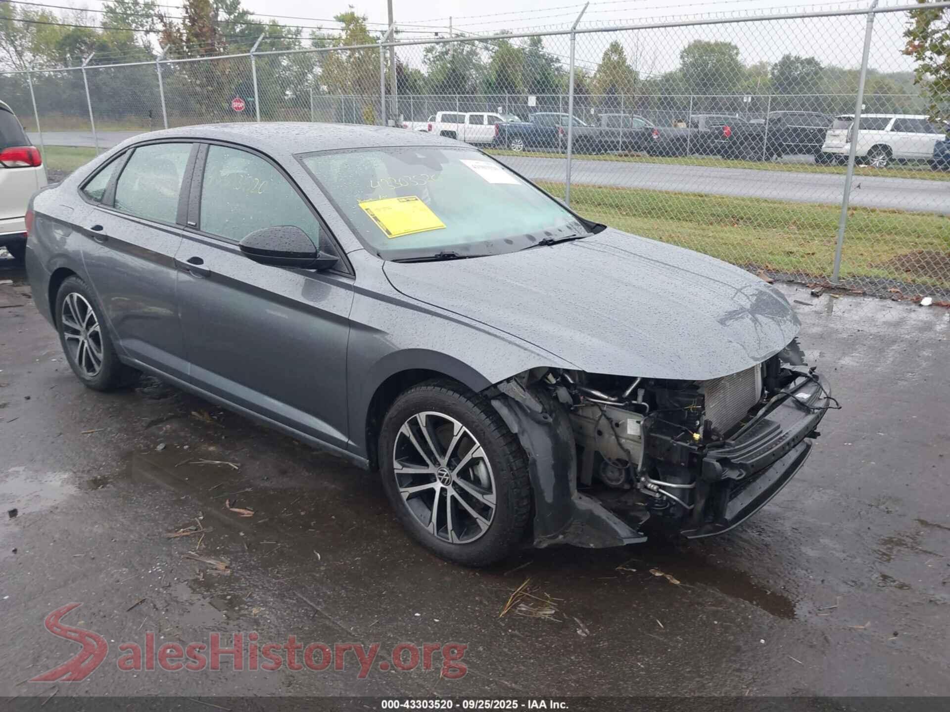 2023 VOLKSWAGEN JETTA — VIN 3VWBM7BU8PM033886
