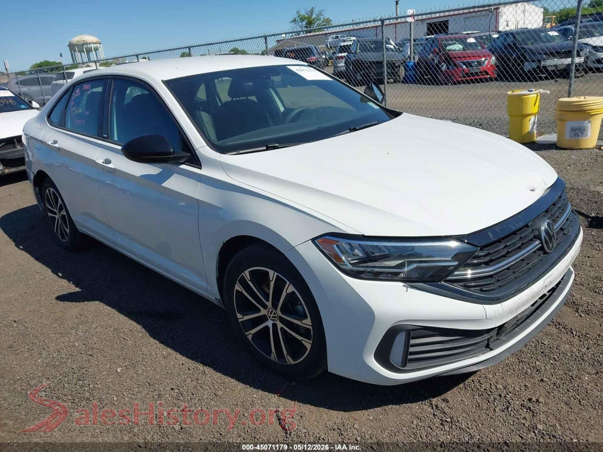 2023 VOLKSWAGEN JETTA — VIN 3VWBM7BU9PM021830