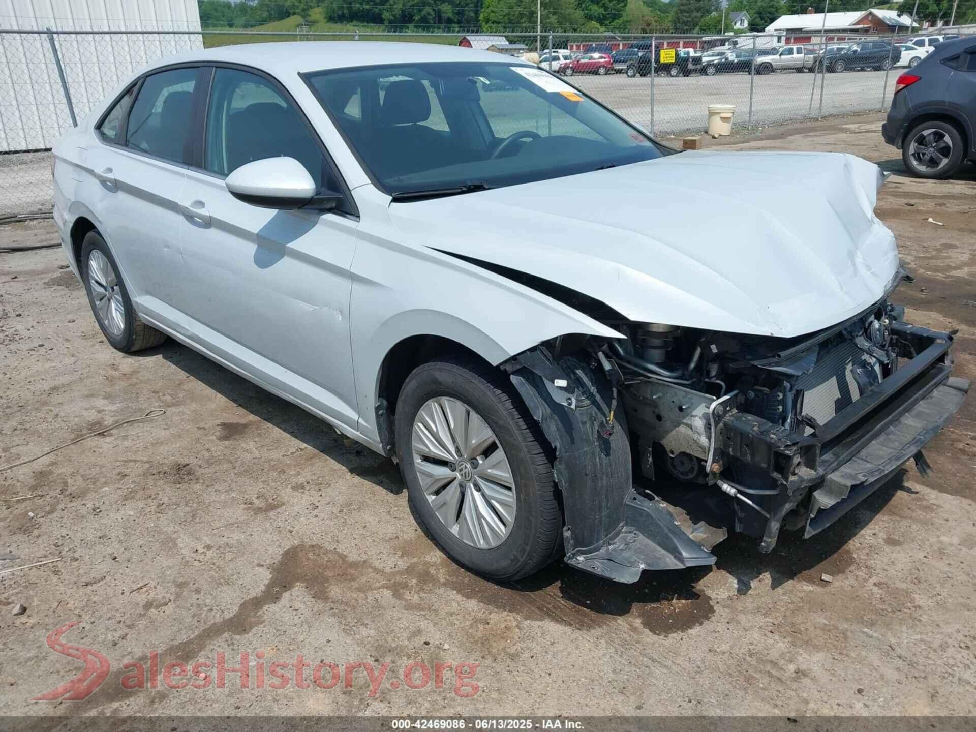 2019 VOLKSWAGEN JETTA — VIN 3VWC57BU0KM139582