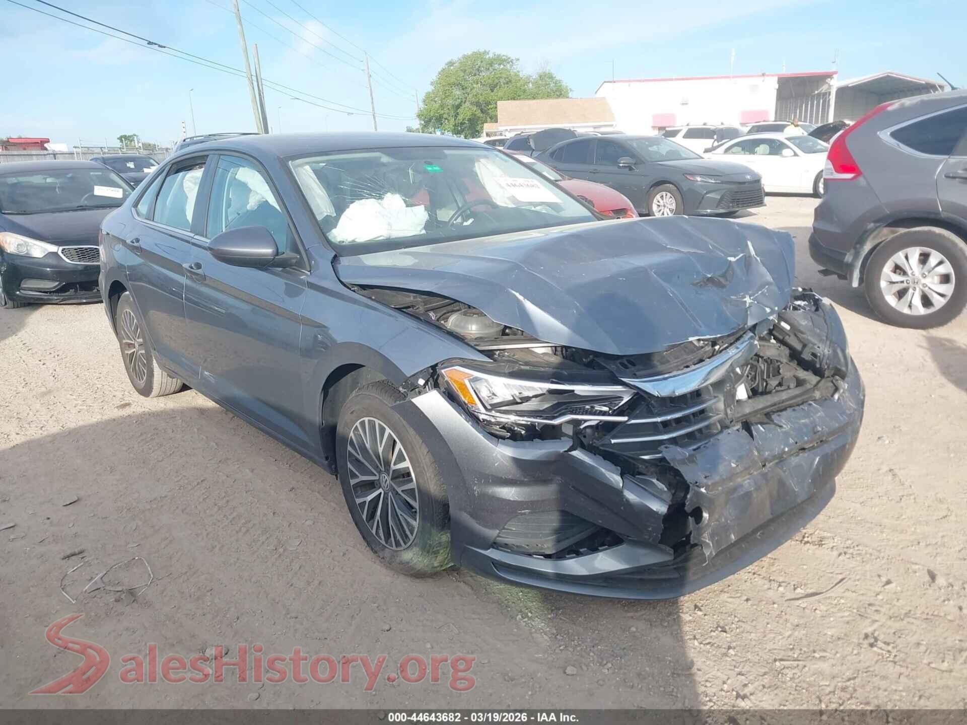 2021 VOLKSWAGEN JETTA — VIN 3VWC57BU0MM013063