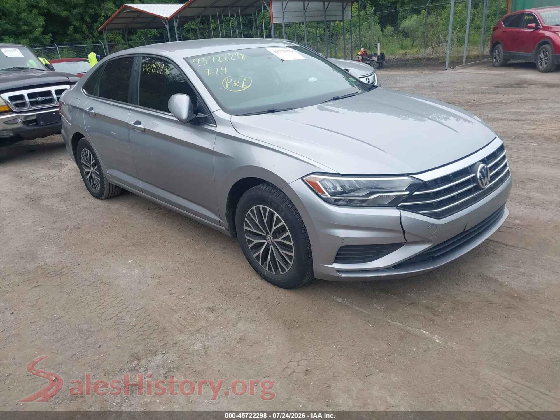 2021 VOLKSWAGEN JETTA — VIN 3VWC57BU0MM064949