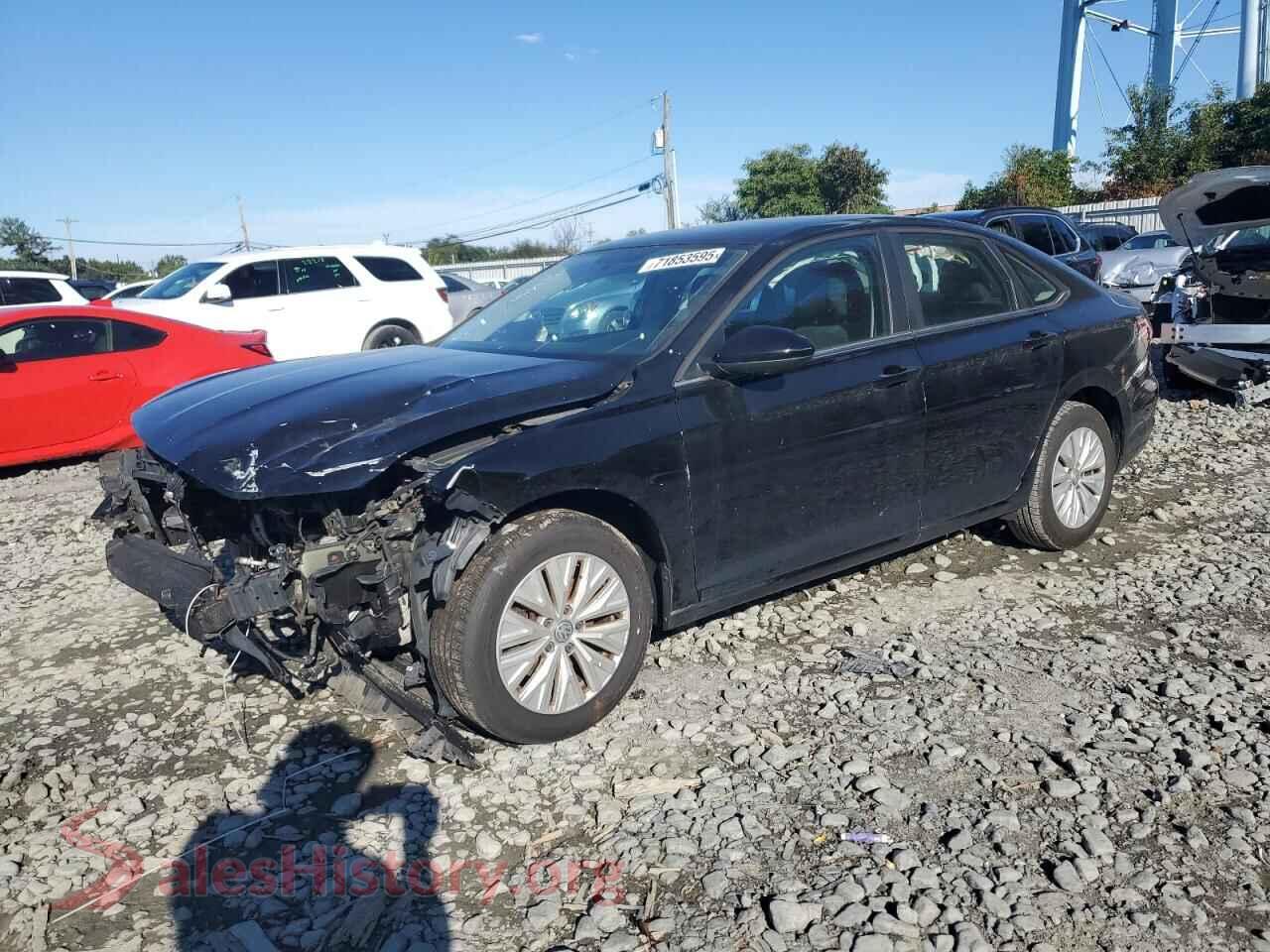 2019 VOLKSWAGEN JETTA — VIN 3VWC57BU1KM066660