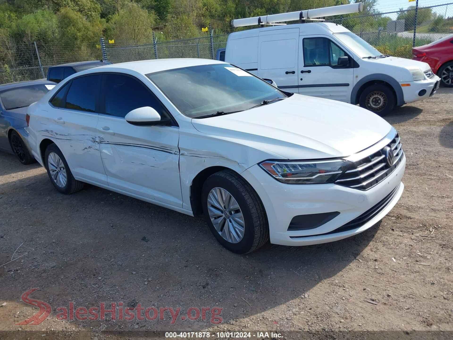 2019 VOLKSWAGEN JETTA — VIN 3VWC57BU1KM081336